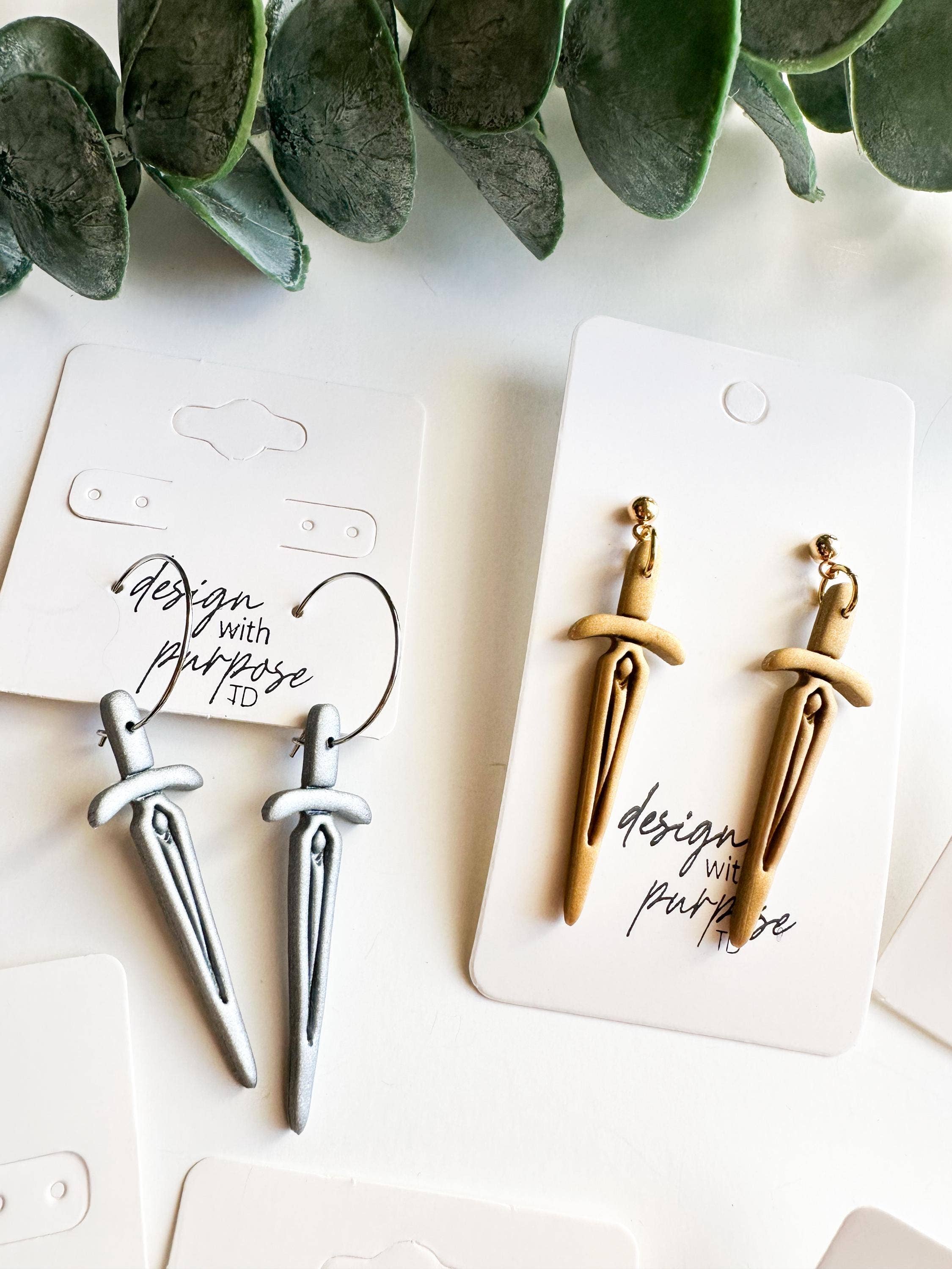 Dagger and Sword Earrings