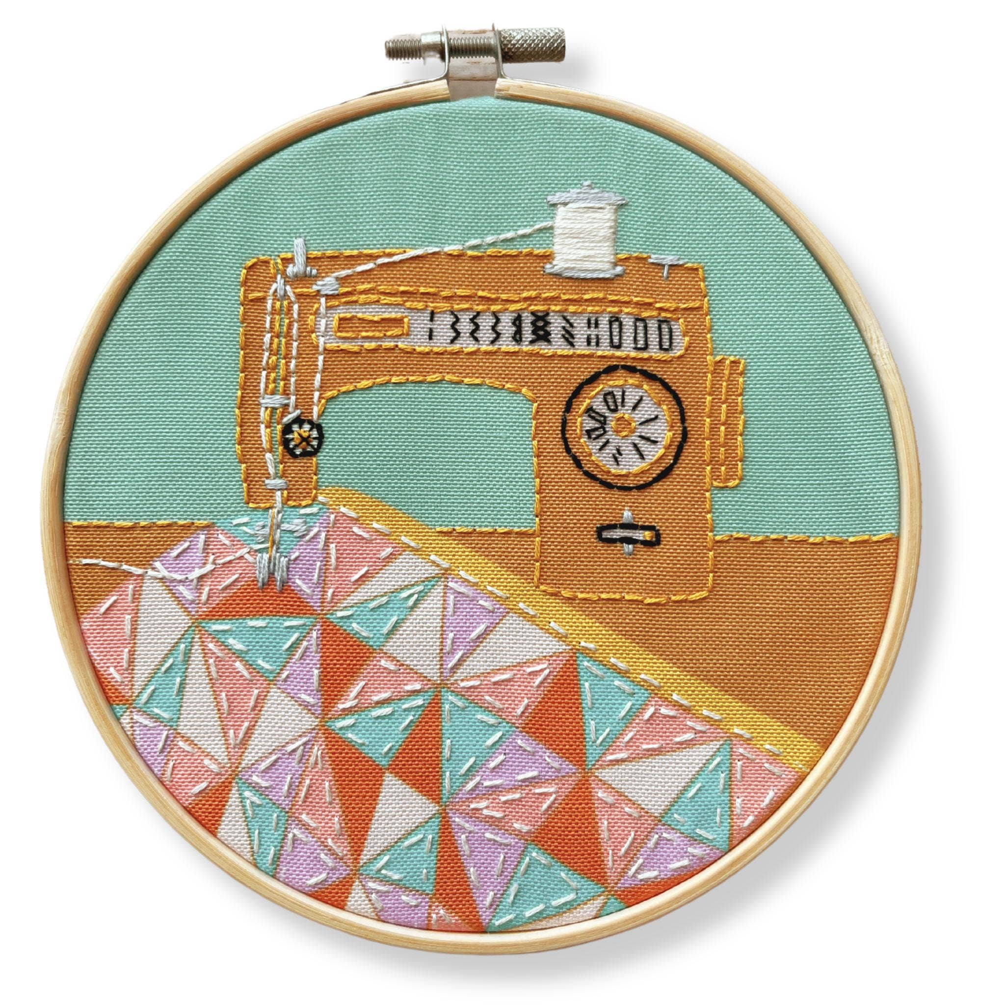 RikRack Quilt Embroidery Kit