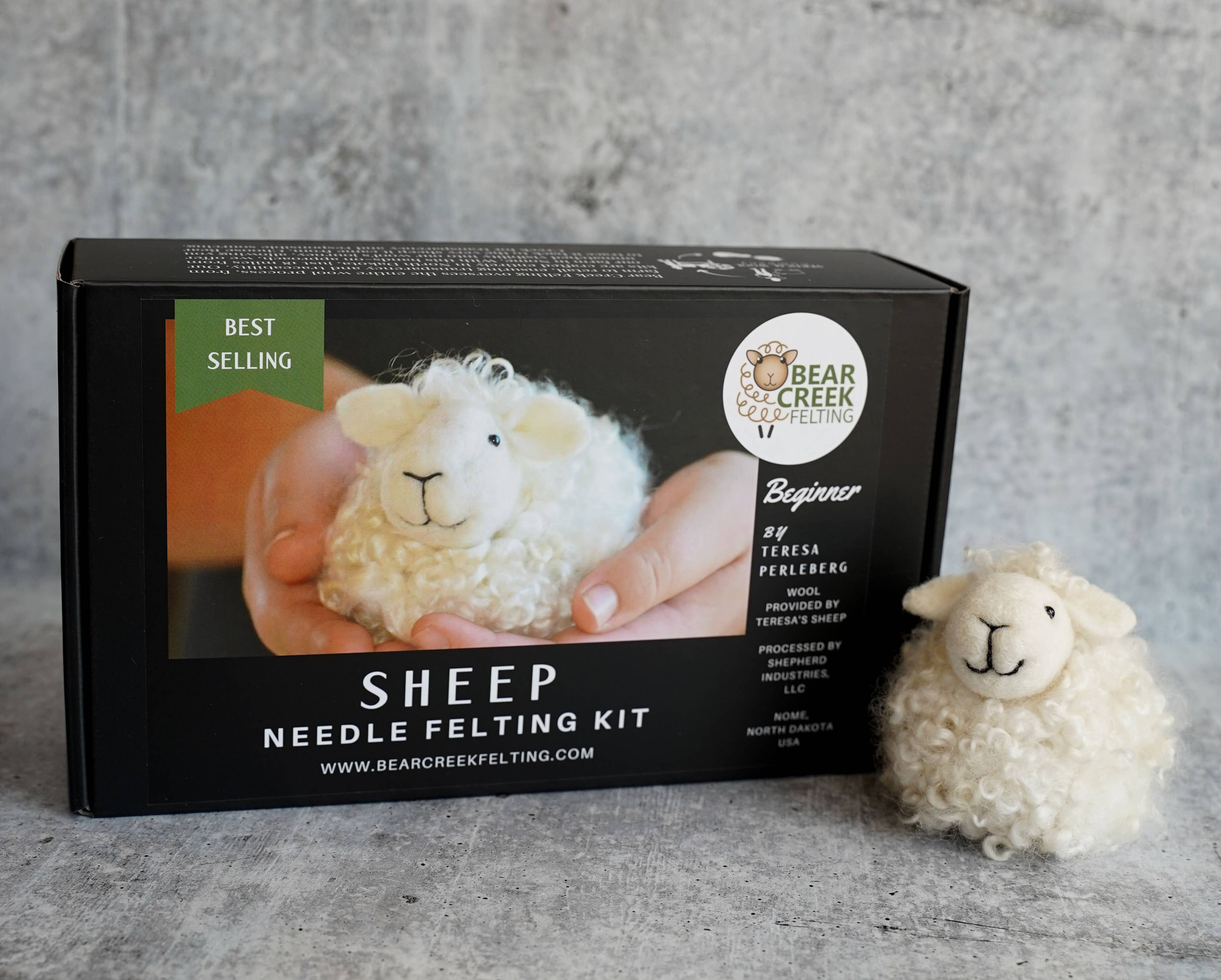 Sheep Needle Felting Kit
