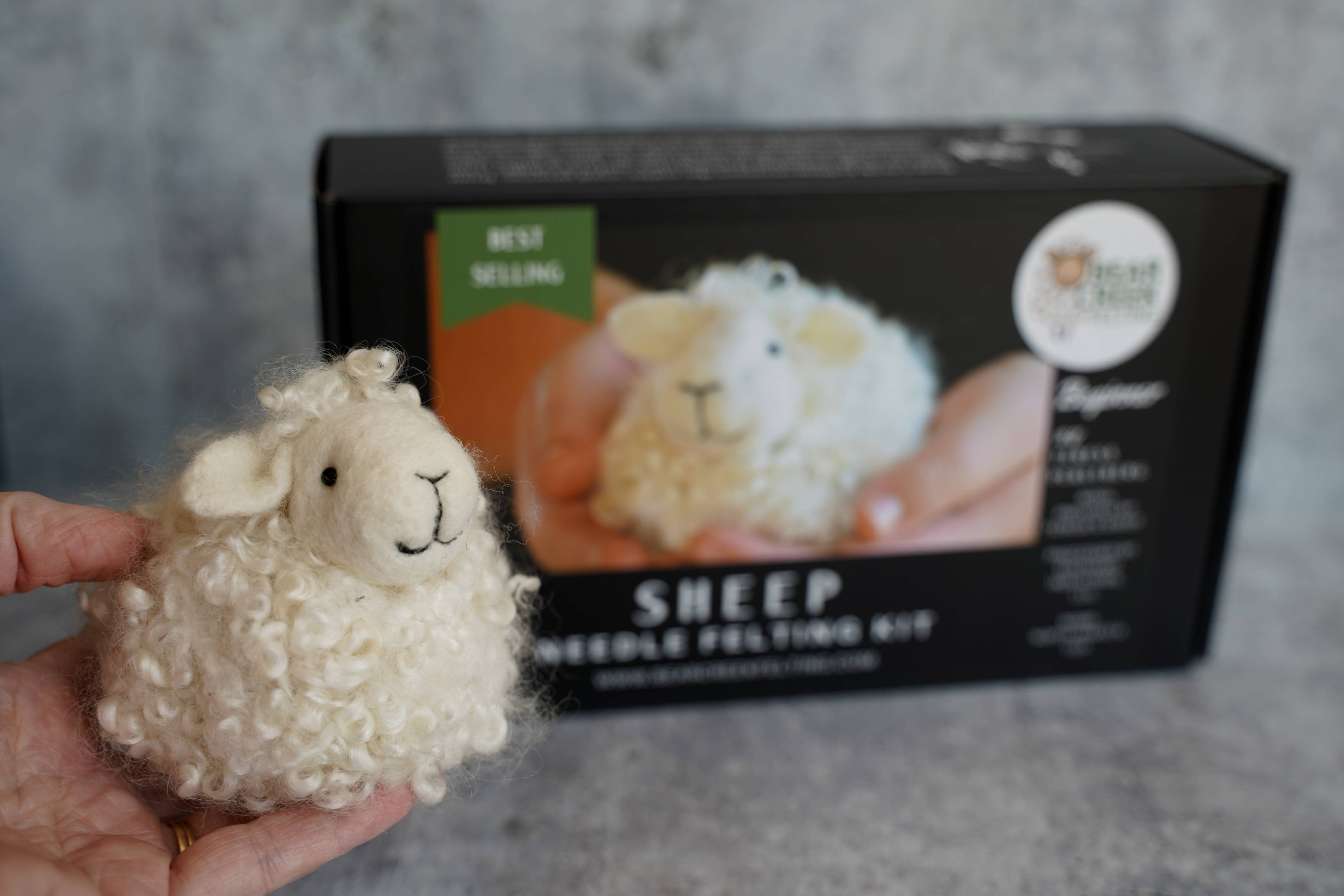 Sheep Needle Felting Kit