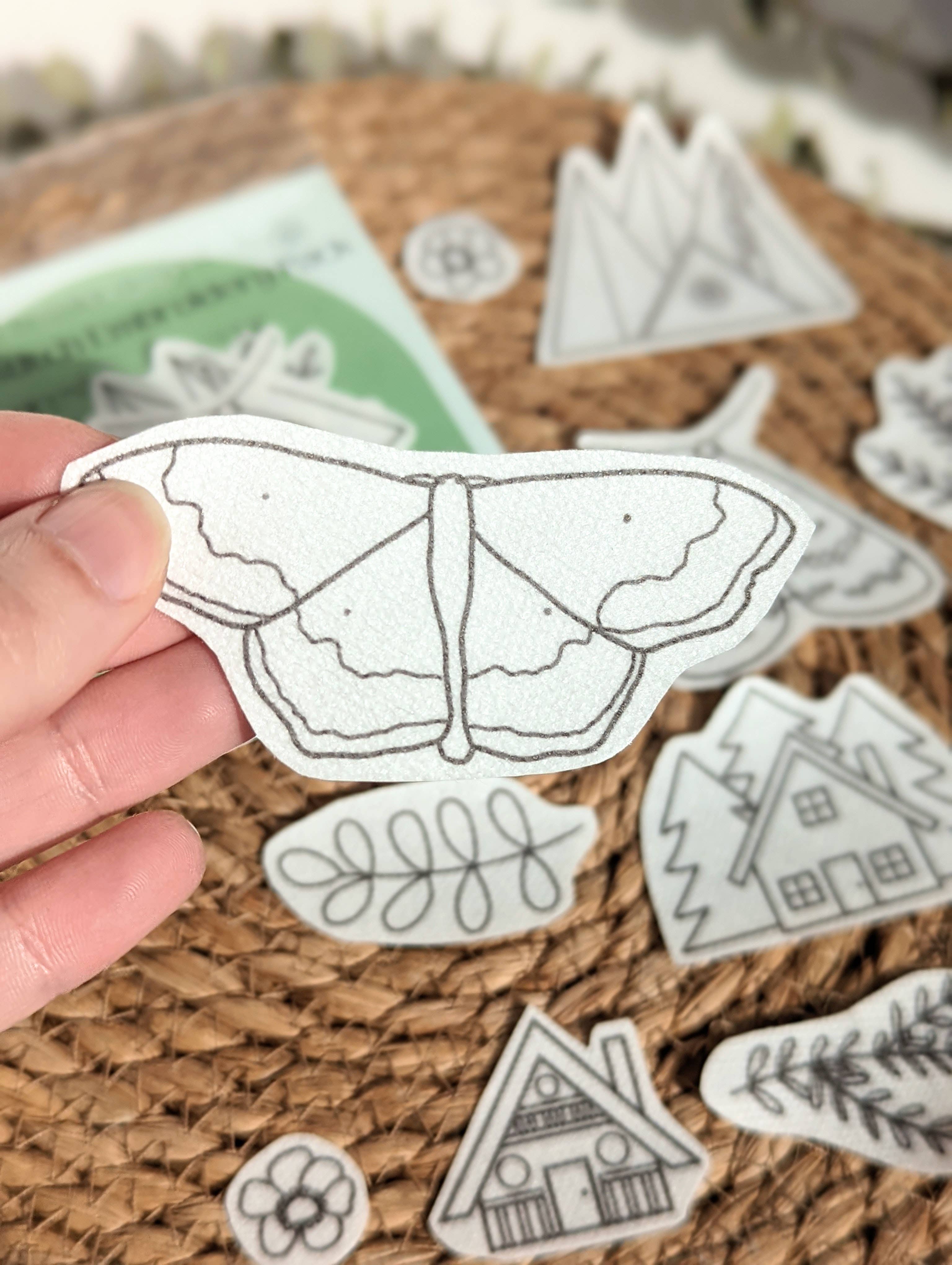 Forest Stick & Stitch Embroidery Pack