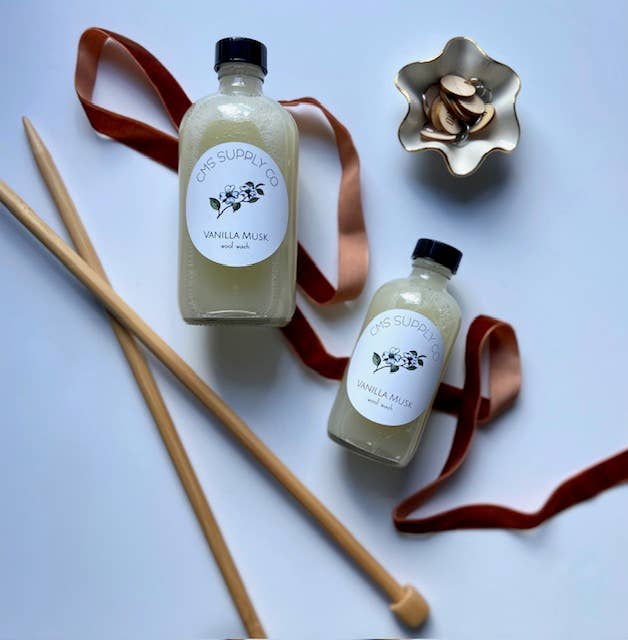 4oz Vanilla Musk Wool Wash 