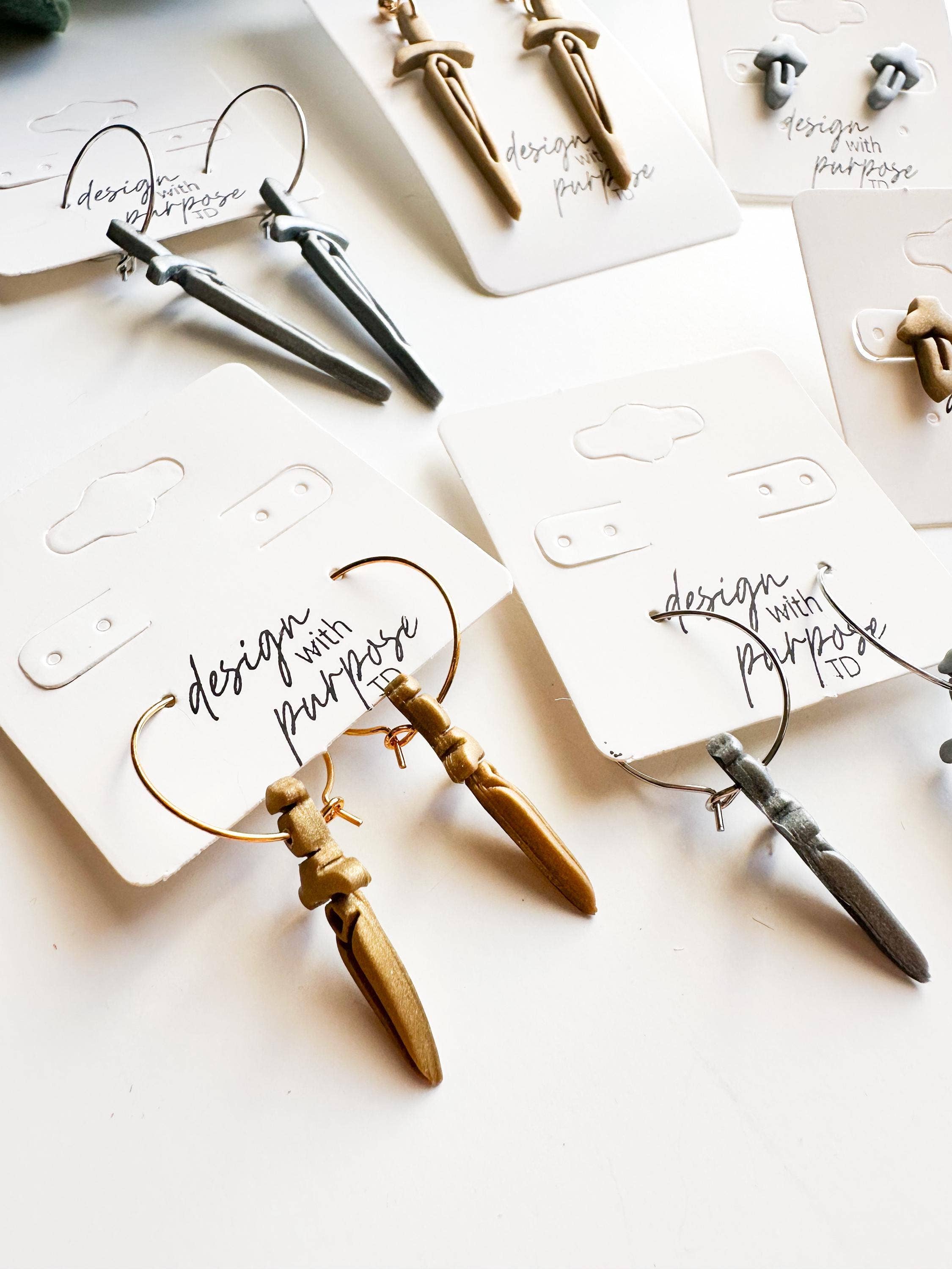 Dagger and Sword Earrings