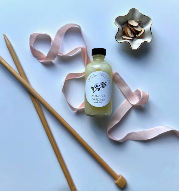 4oz Mango & Gardenia Wool Wash  