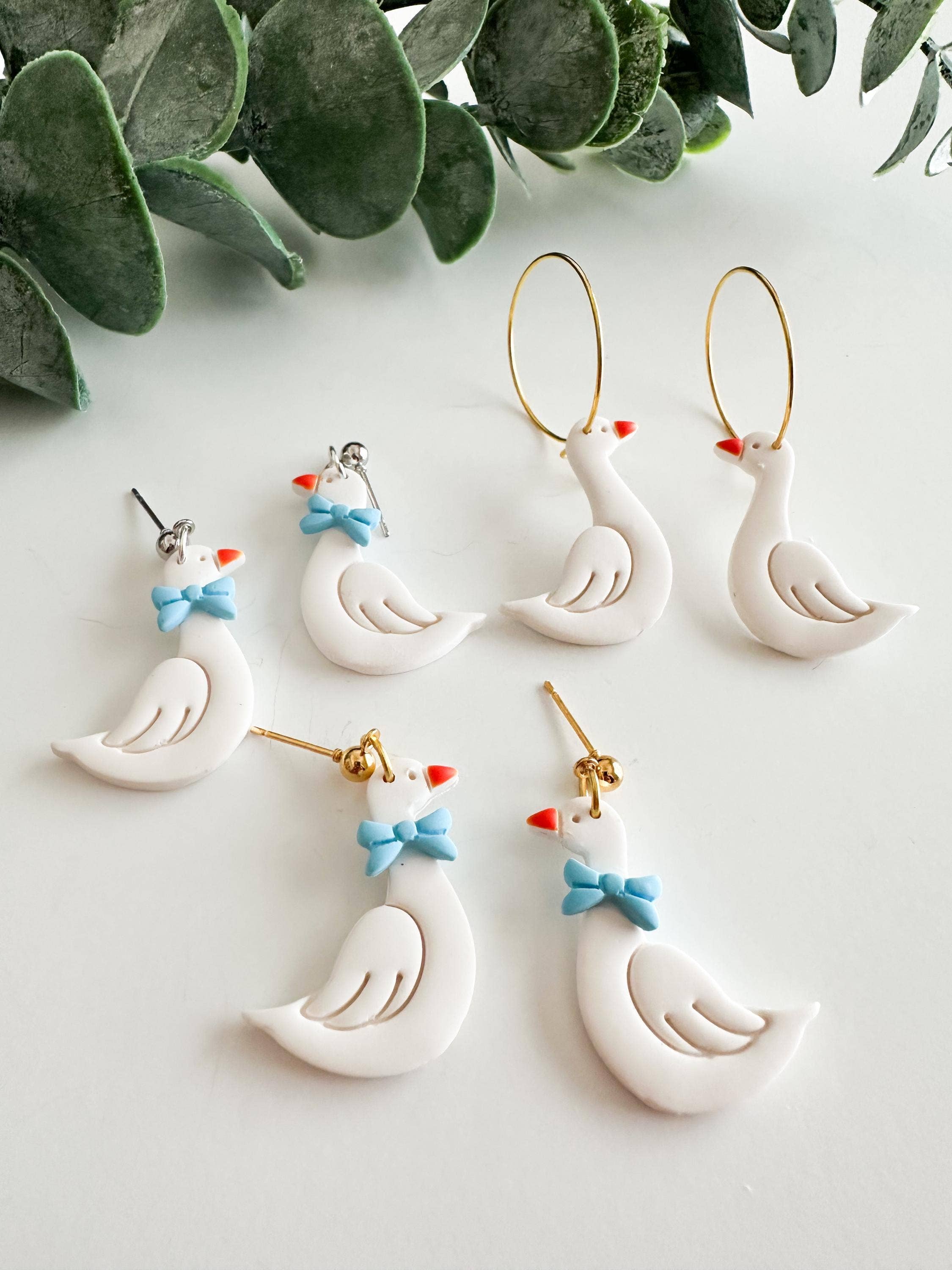 Goose Earrings