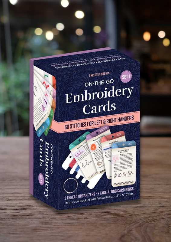 On-the-Go Embroidery Cards Set 1 by Christen Brown