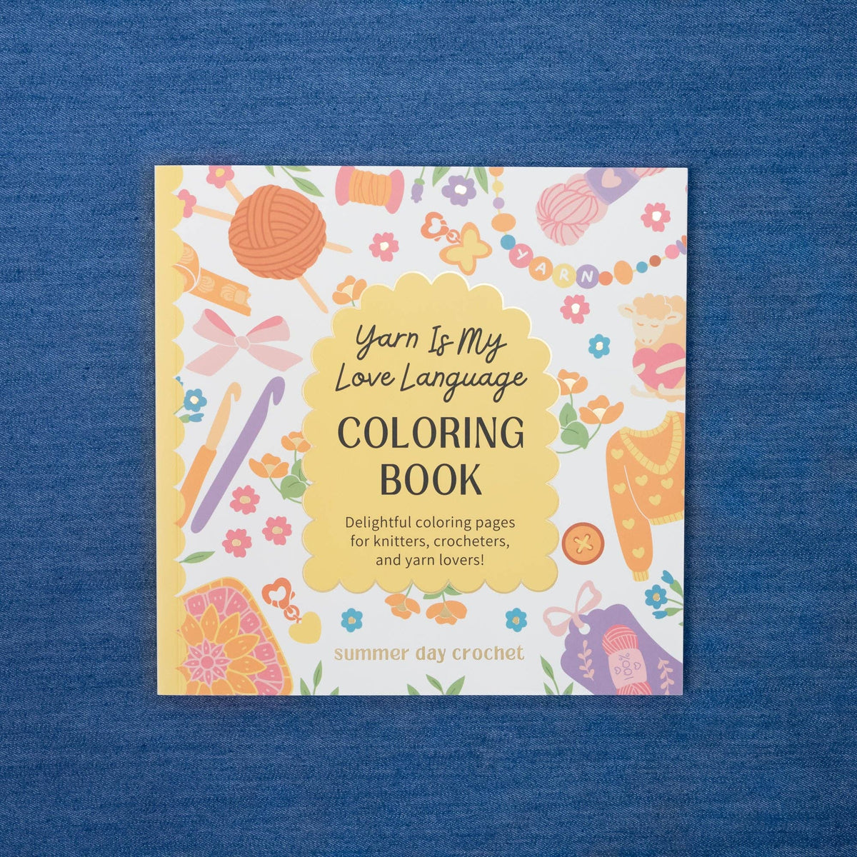 Coloring Book - Yarn is My Love Language