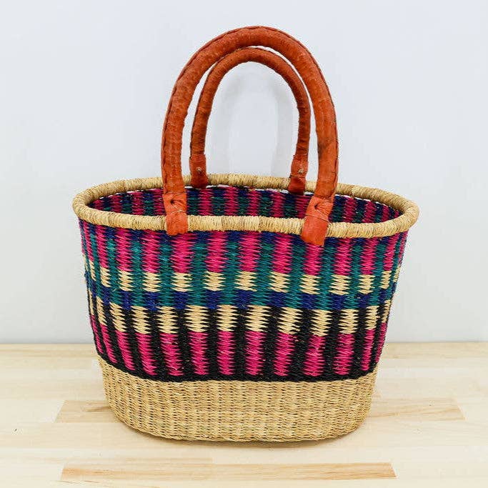 Fair Trade Oval Market Basket