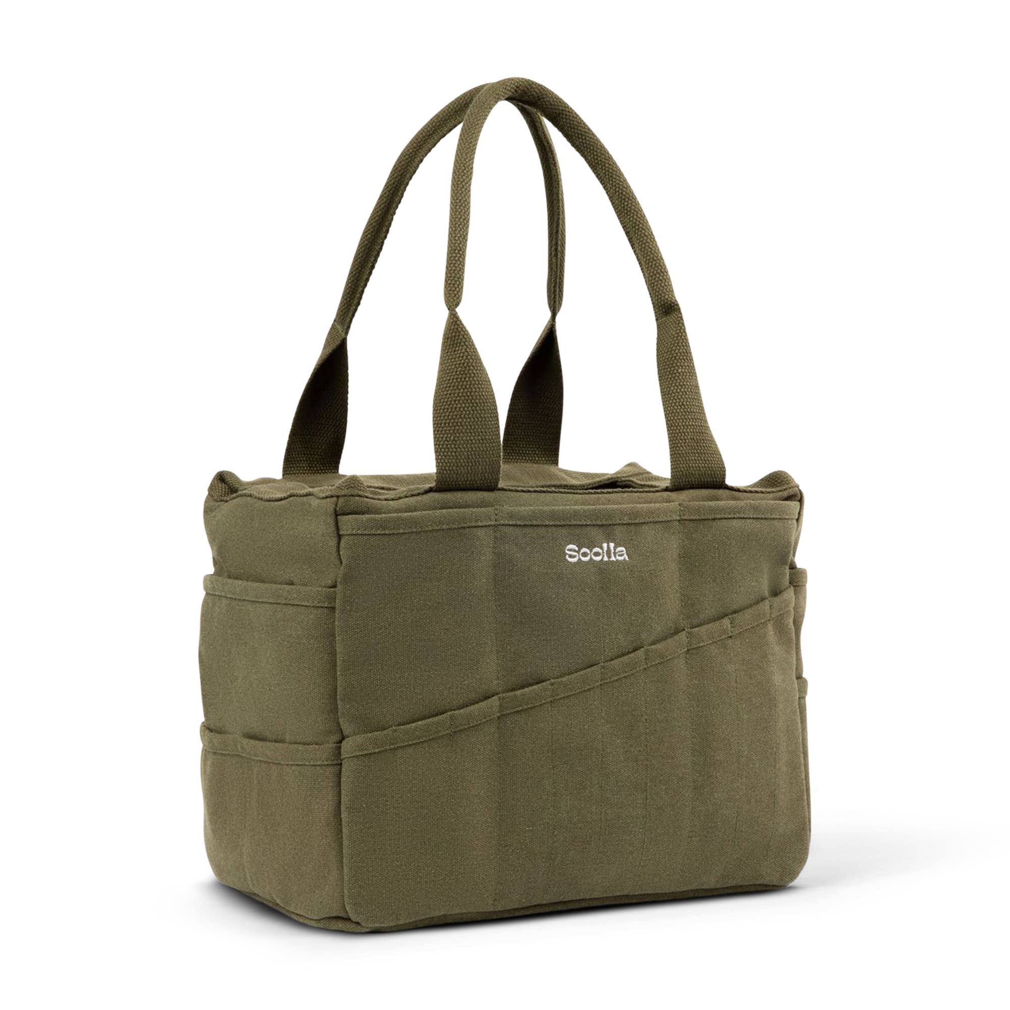 Soolla Studio Artist Bag, Forest Green, Craft Tool Bag