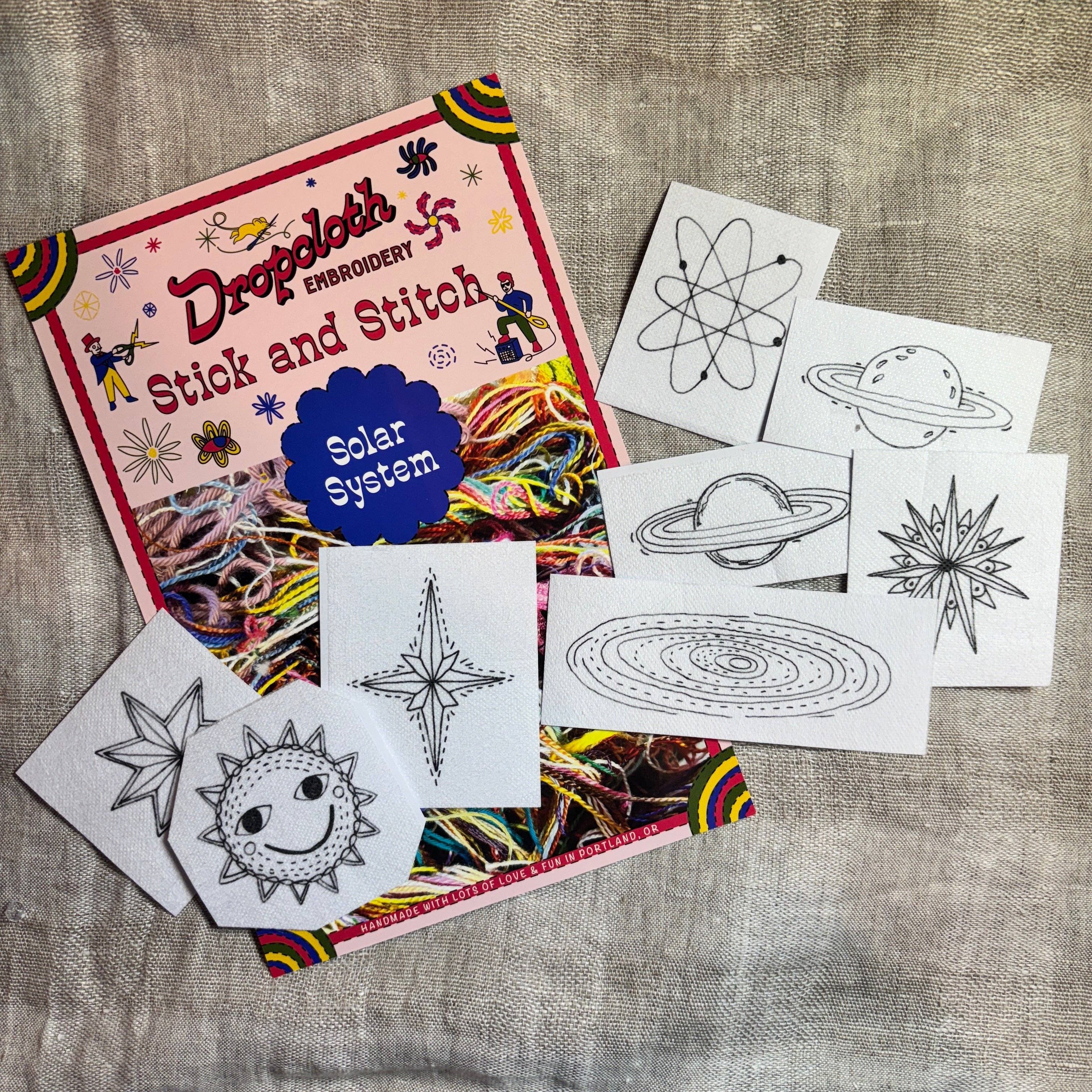 Solar System Stick and Stitch Set