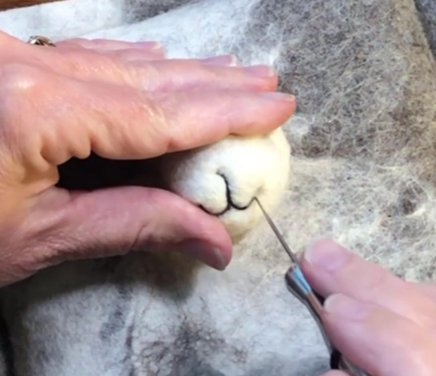 Sheep Needle Felting Kit