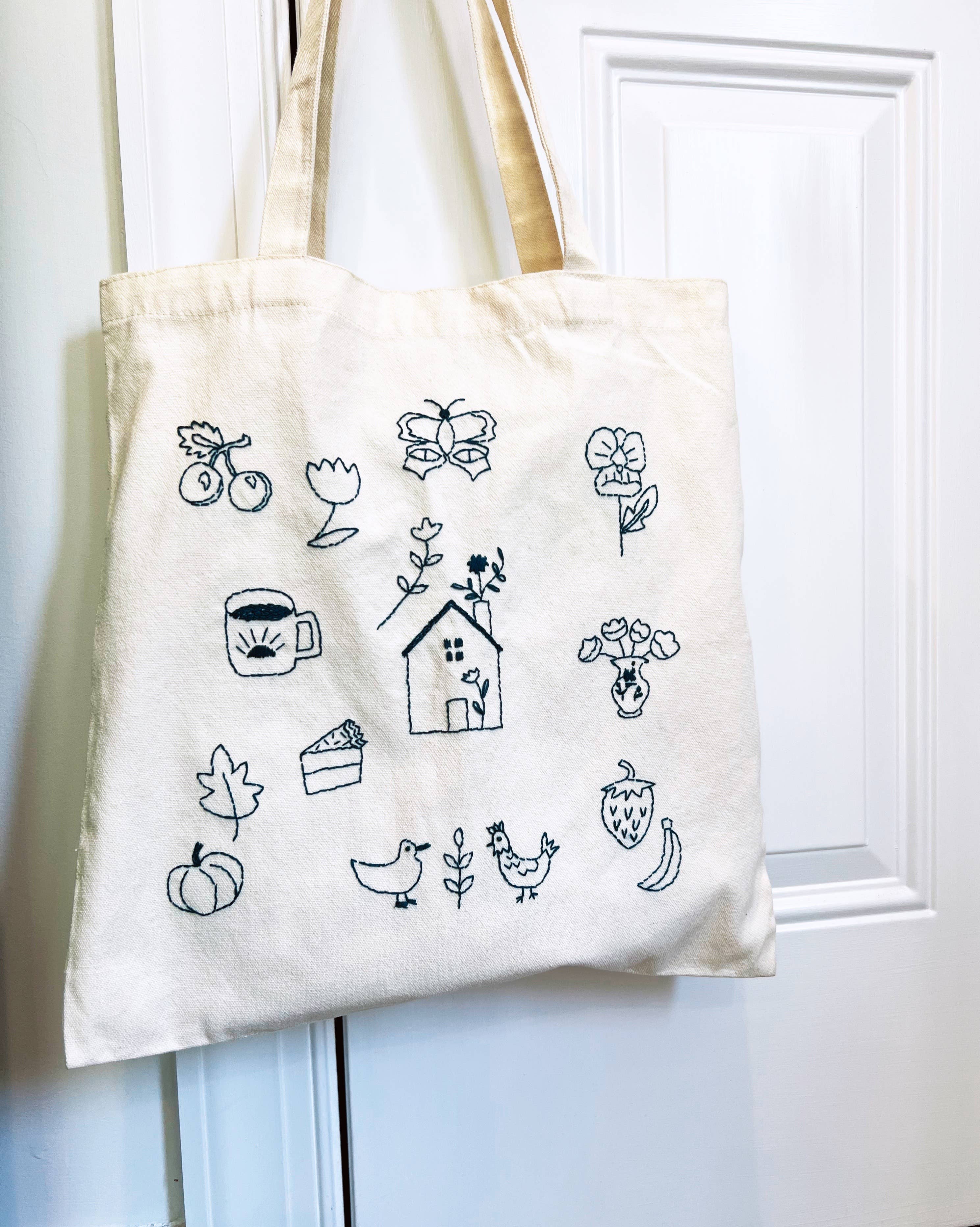 RikRack Farm House Stick and Stitch embroidery patterns