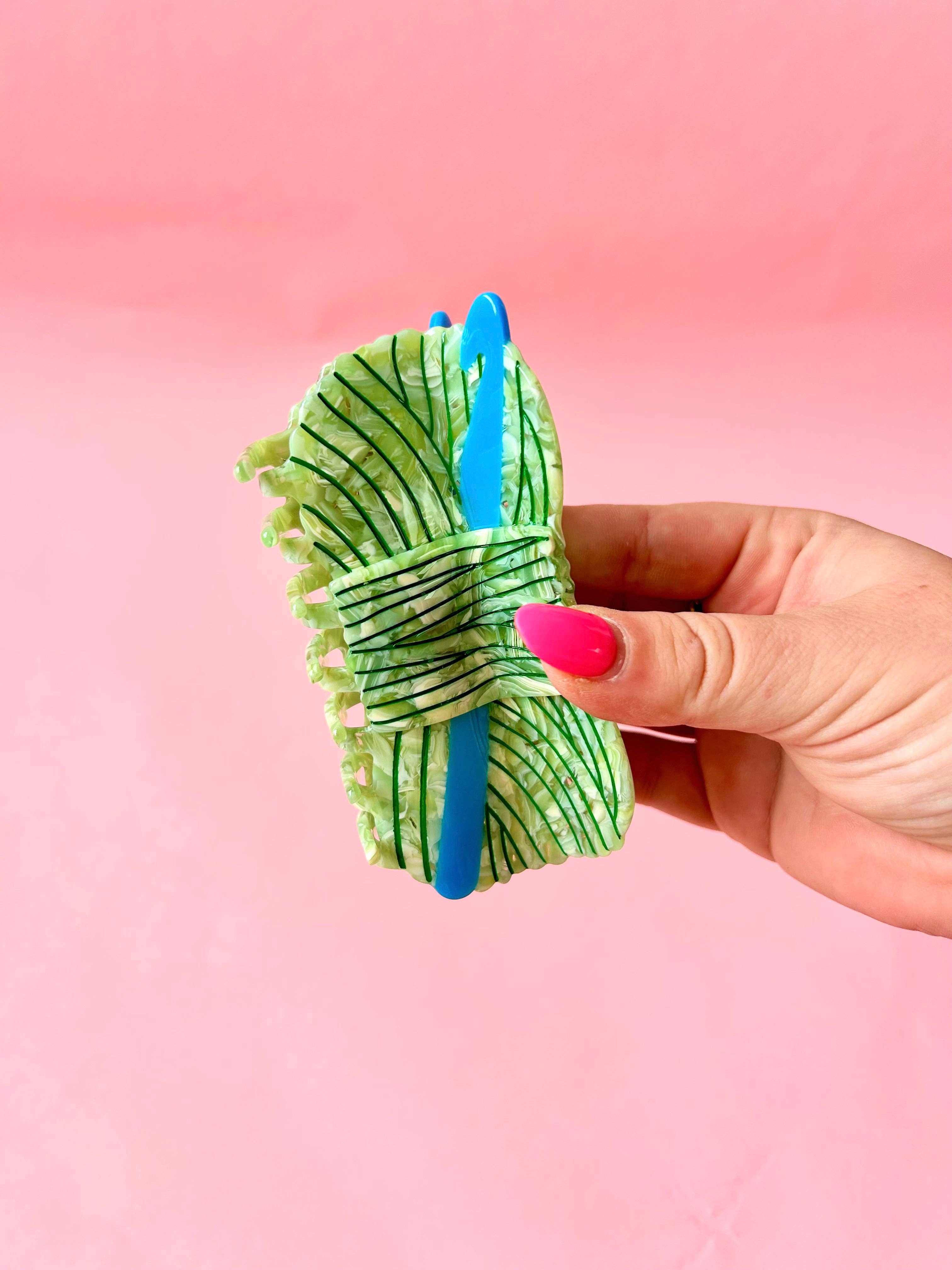 Crochet Needle Hair Claw