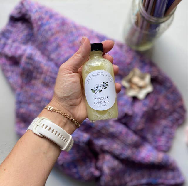 4oz Mango & Gardenia Wool Wash  
