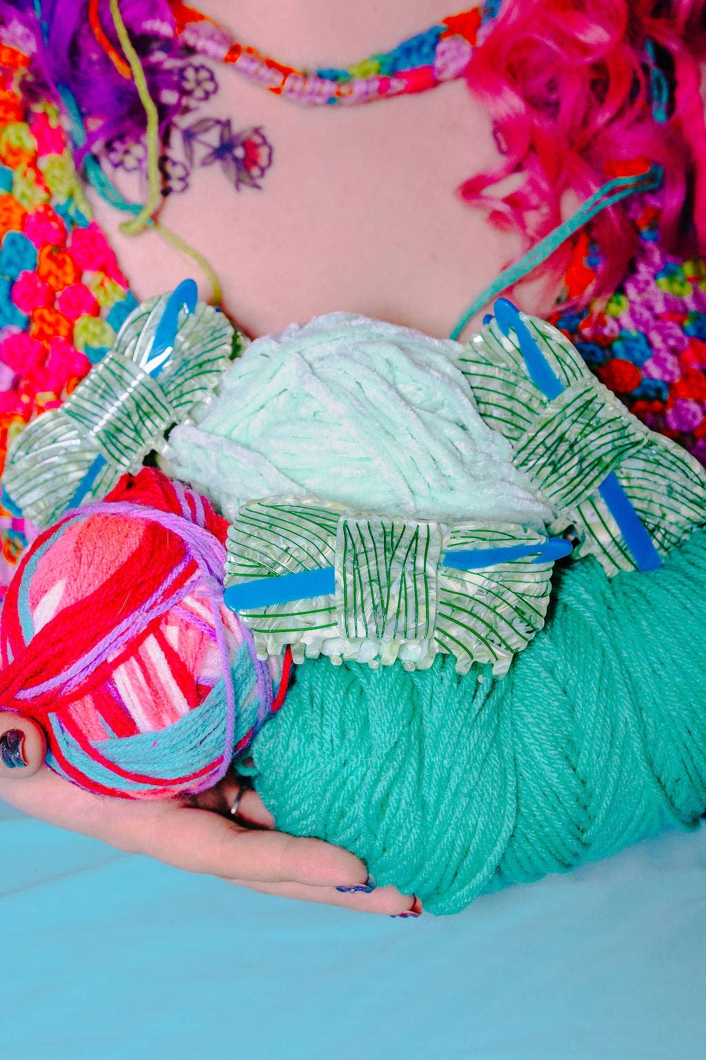 Crochet Needle Hair Claw