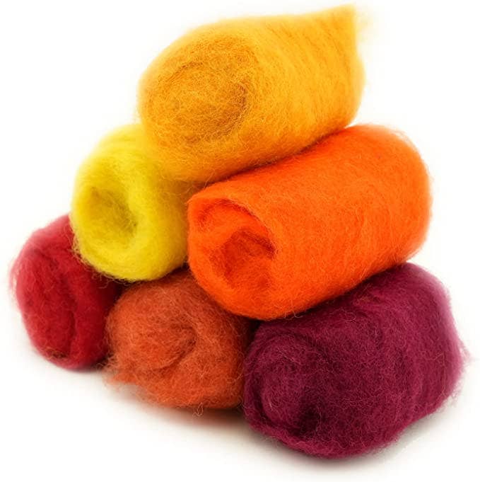 Corriedale Wool Fiber Sampler – Natural Roving for Spinning