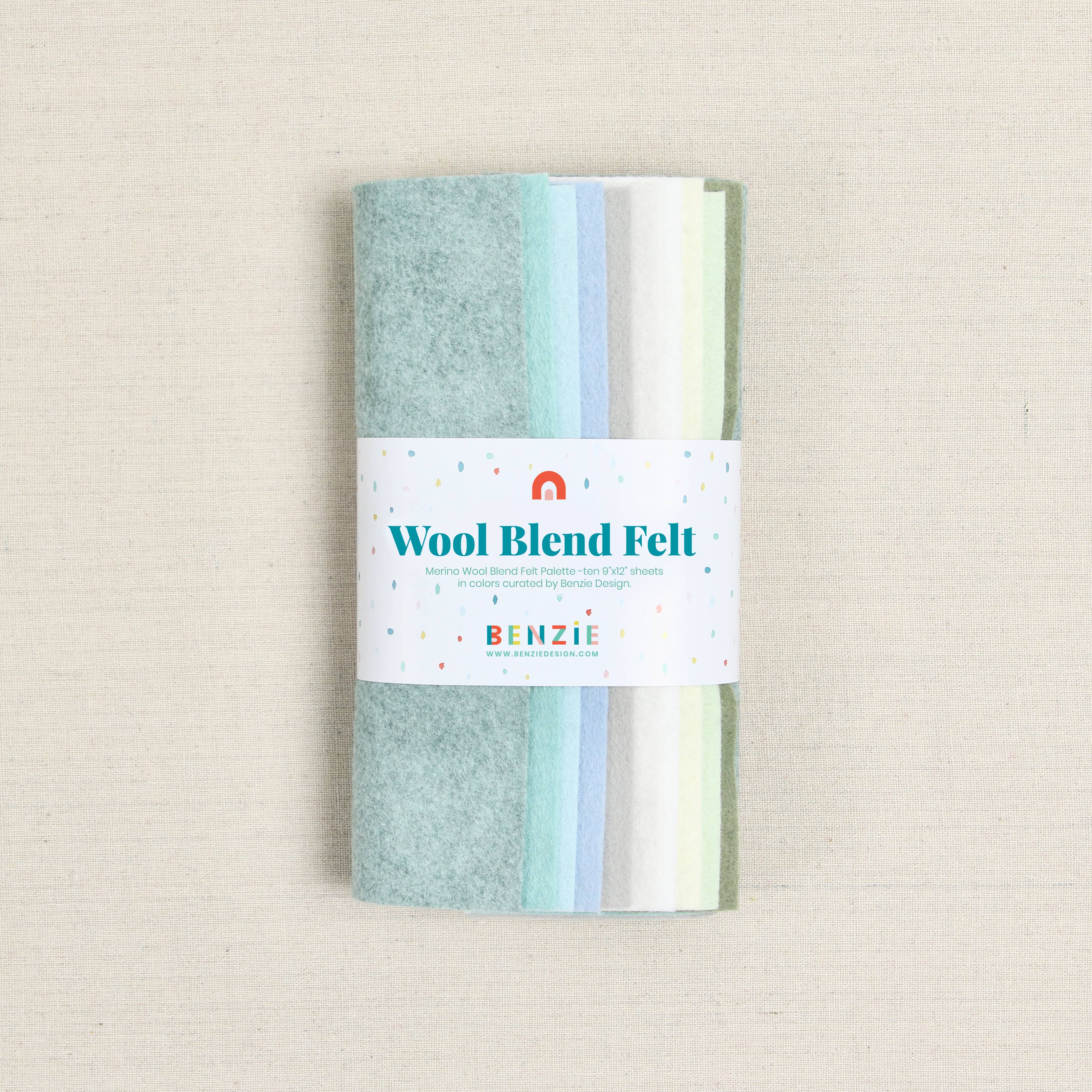 Wool Felt Sheets, First Frost