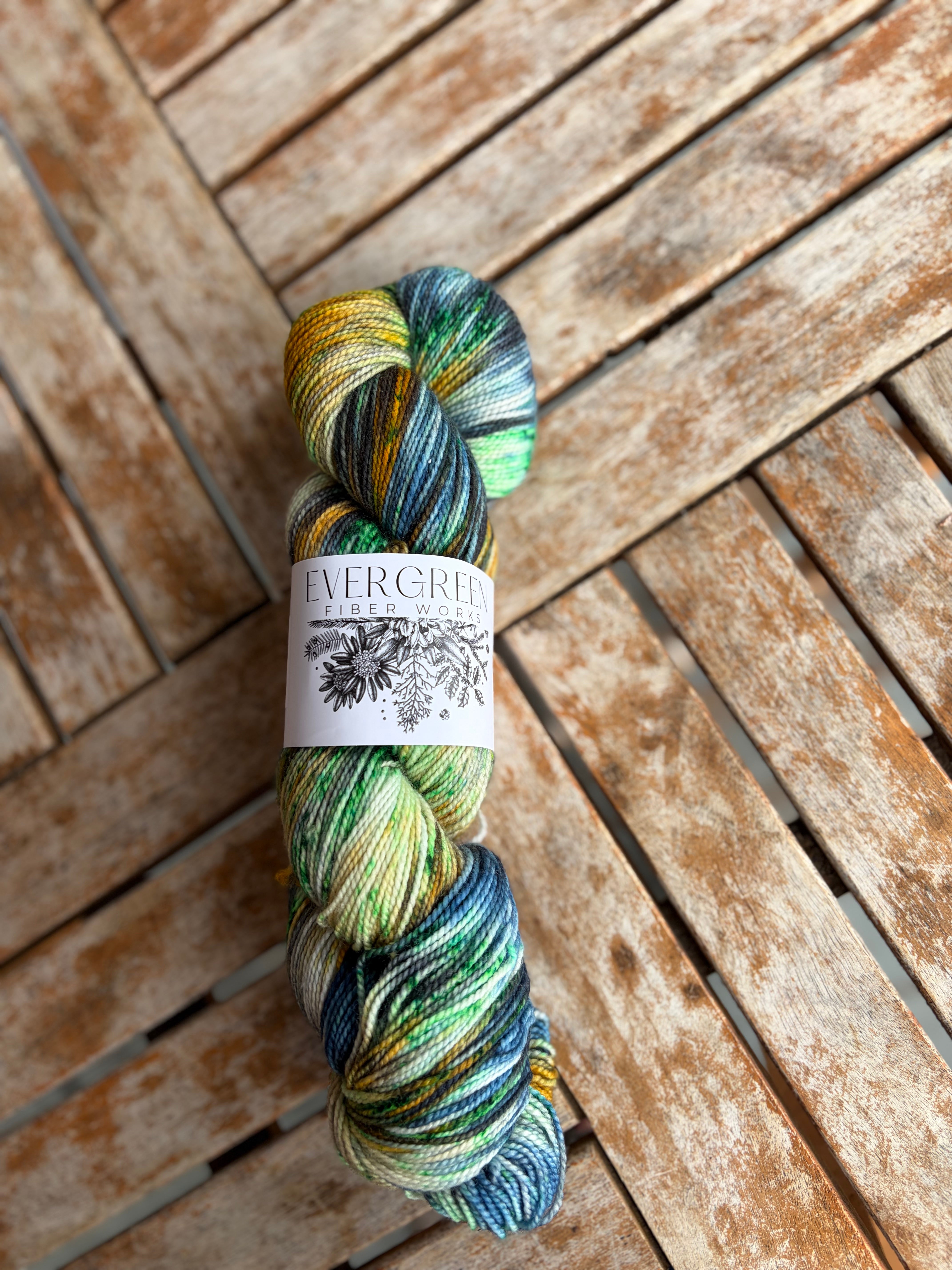 Evergreen Fiberworks 80/20 Hemlock Sock