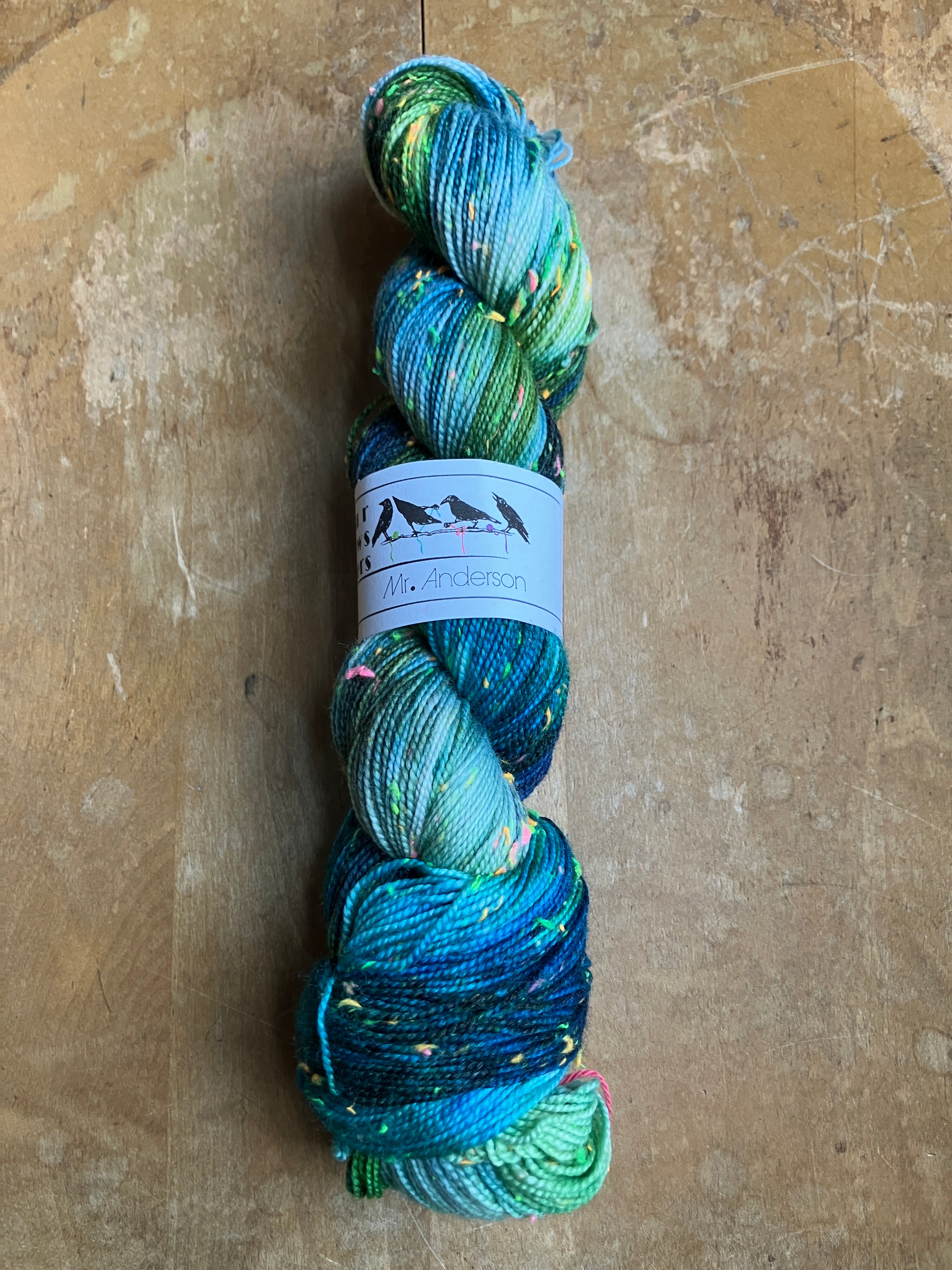 Four Crows Mr Anderson Fingering Yarn