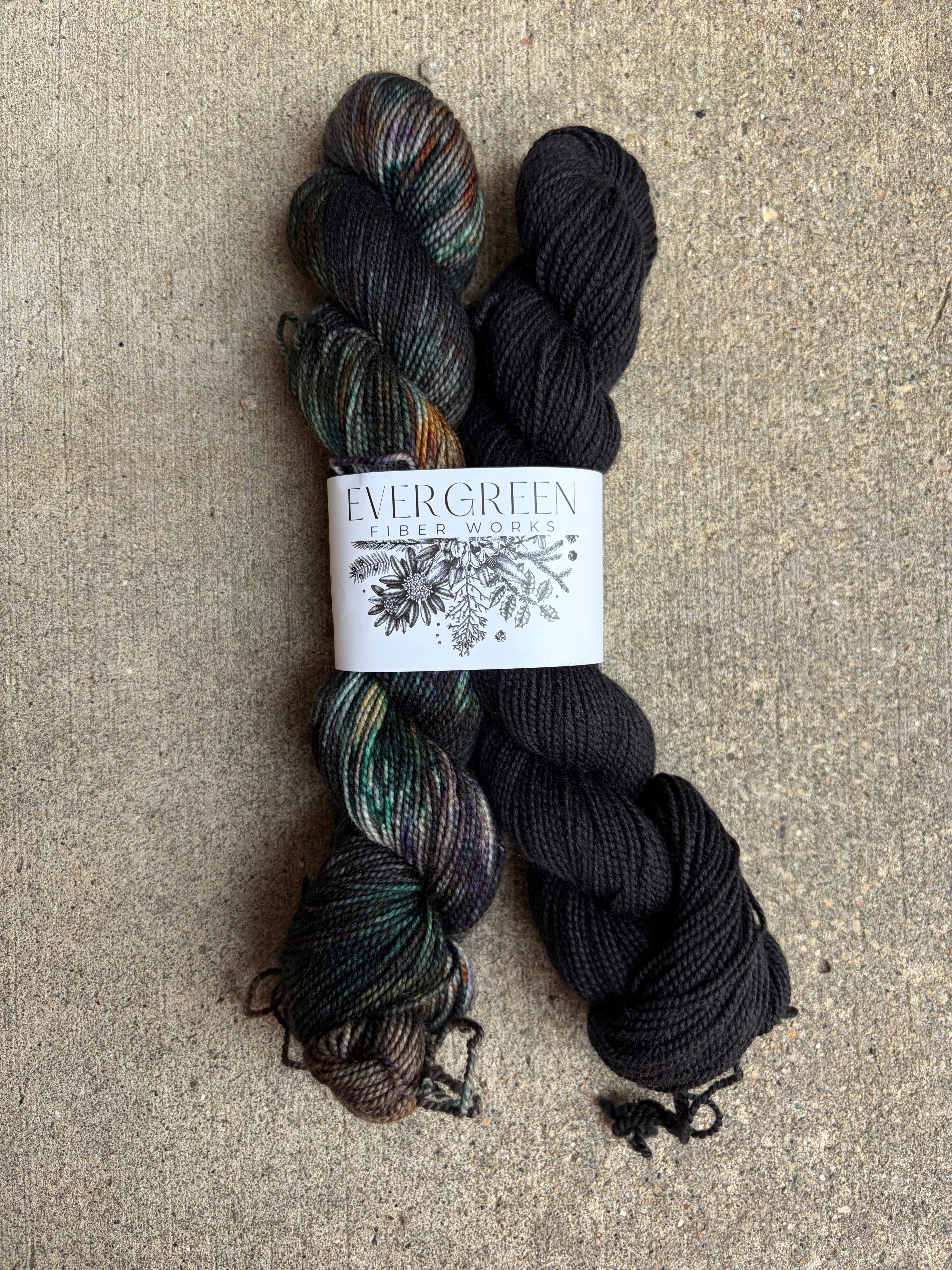 Evergreen Fiberworks Mini Skein sets