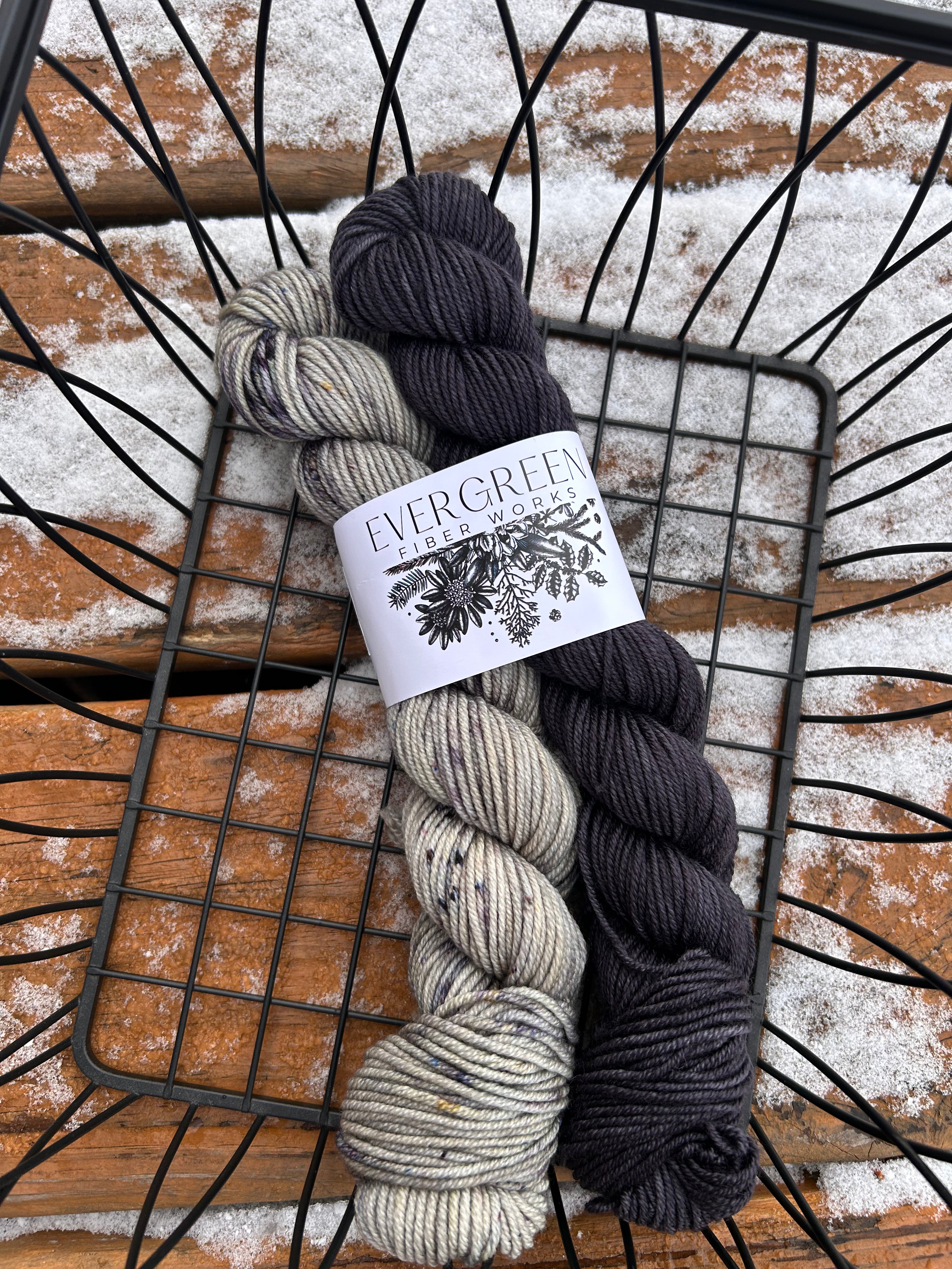 Lake Glass Hat Kits by Evergreen Fiberworks