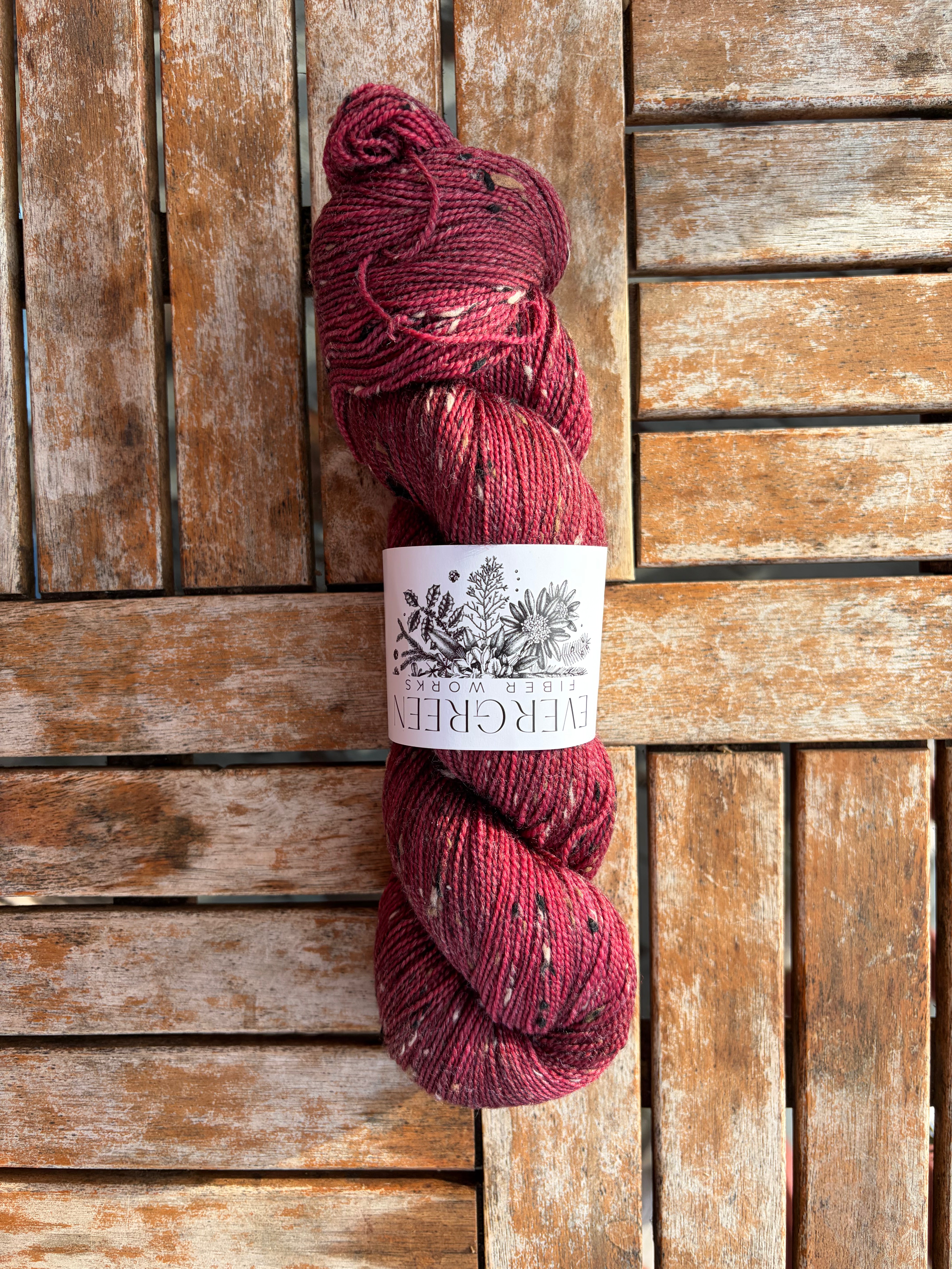 Evergreen Fibers Tweed Sock