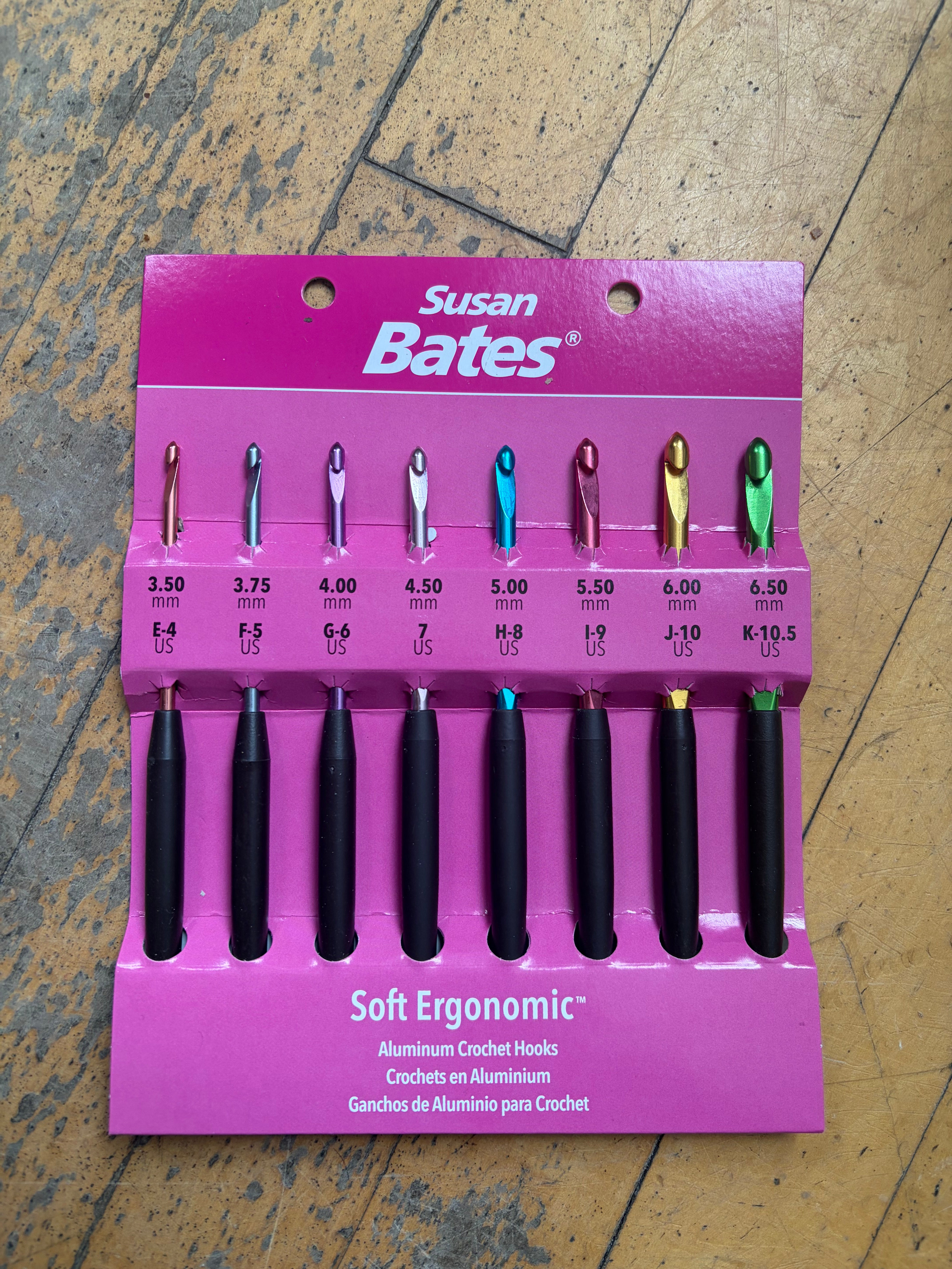 Susan Bates Soft Ergonomic Crochet Hook Sets