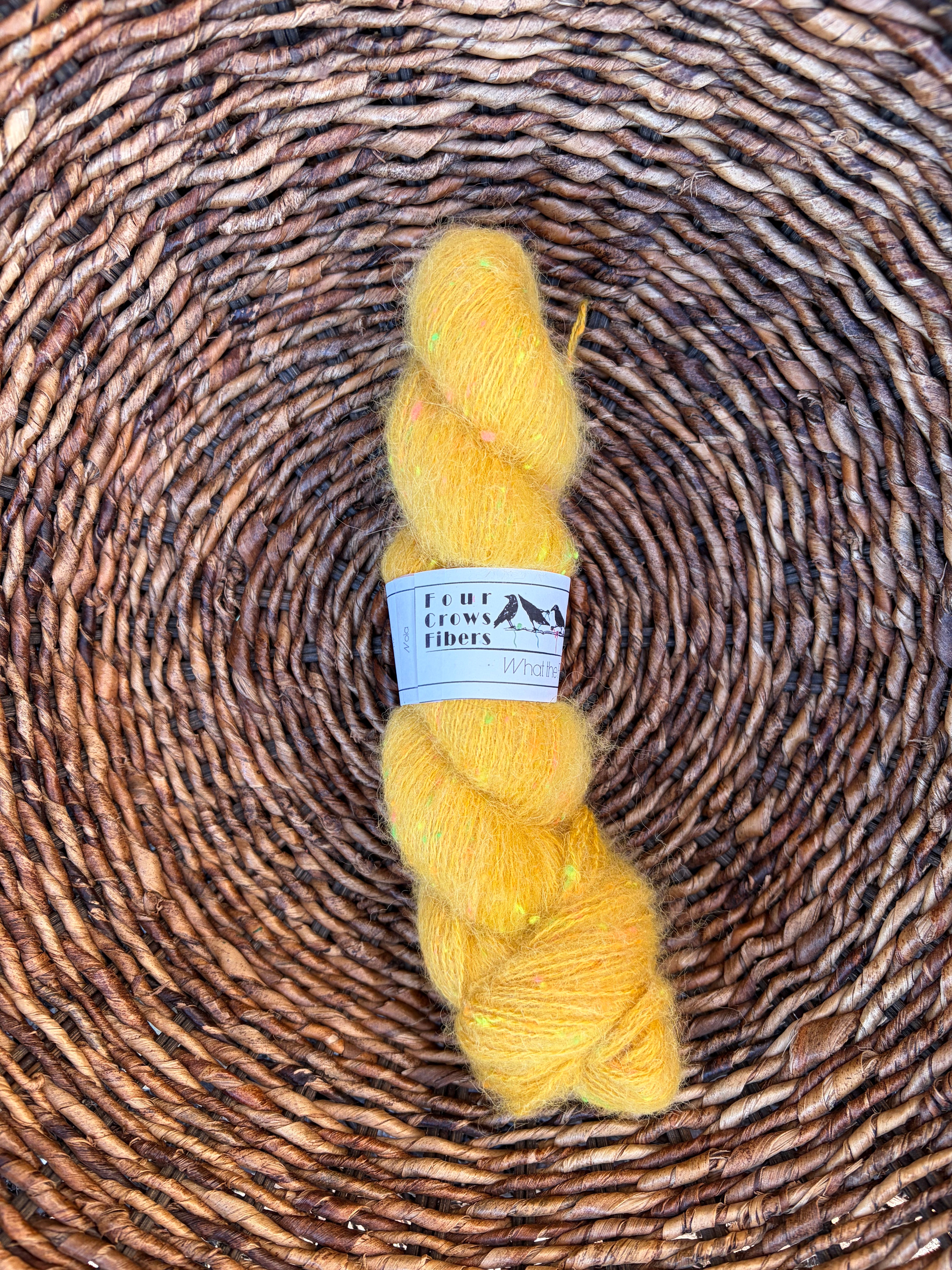 Four Crows Fibers "What the Fluff?!" Neons