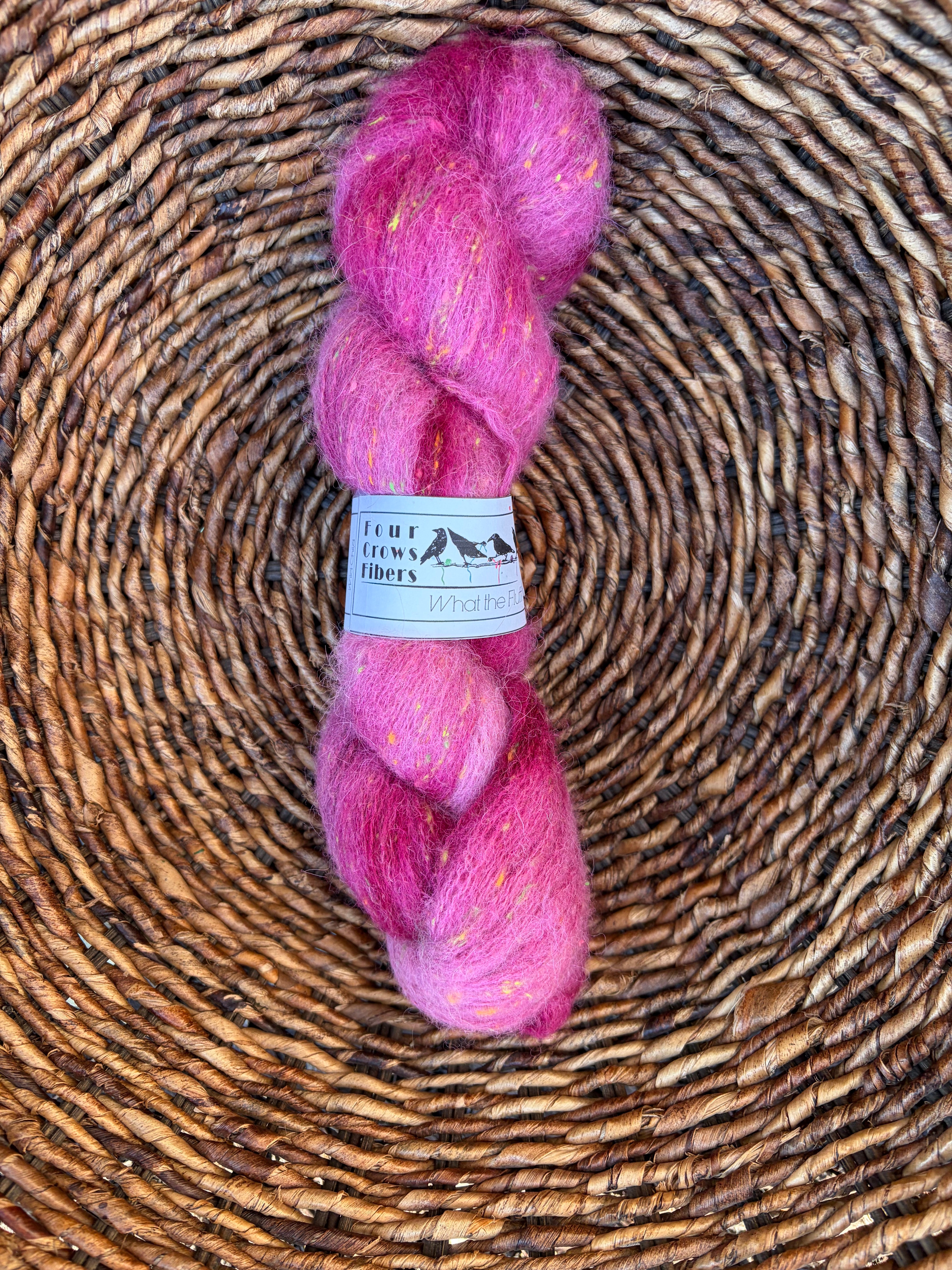Four Crows Fibers "What the Fluff?!" Neons