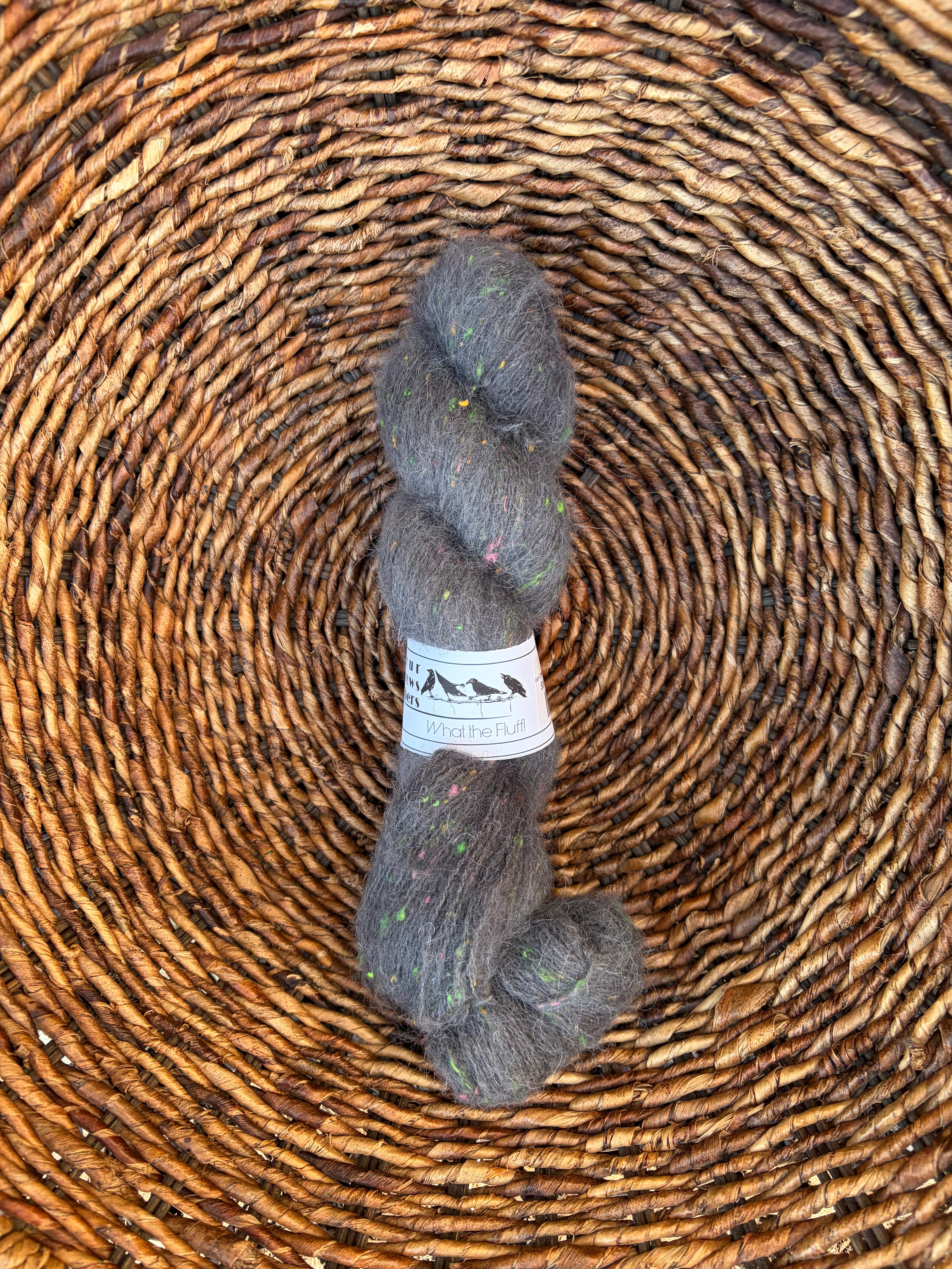 Four Crows Fibers "What the Fluff?!" Neons