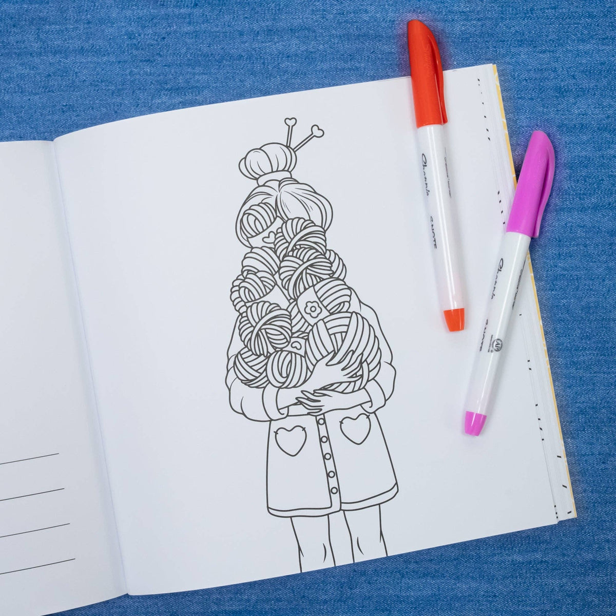 Coloring Book - Yarn is My Love Language