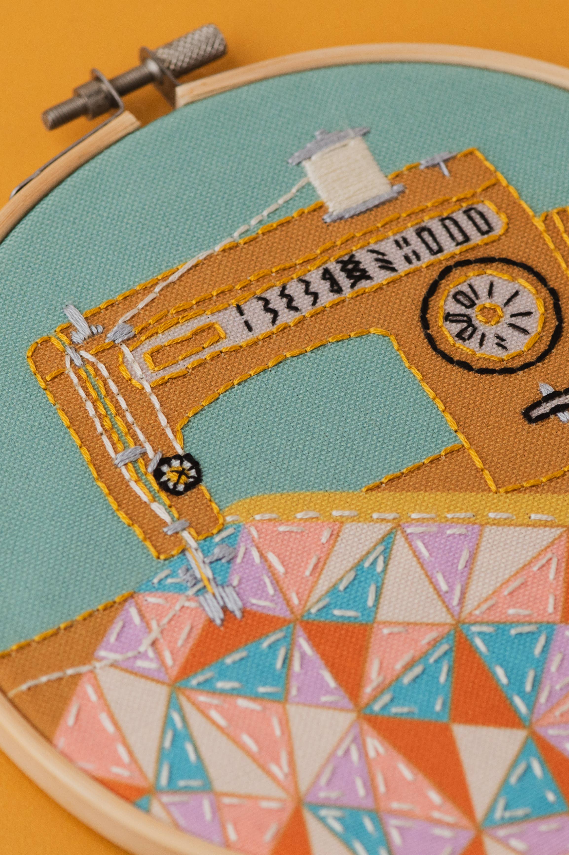 RikRack Quilt Embroidery Kit