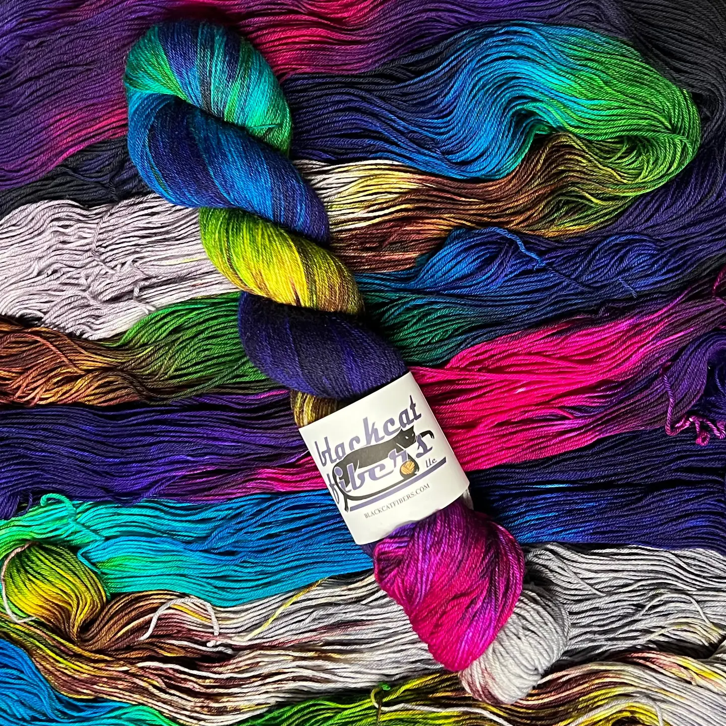 Black Cat Fibers Nomad Sock Yarn