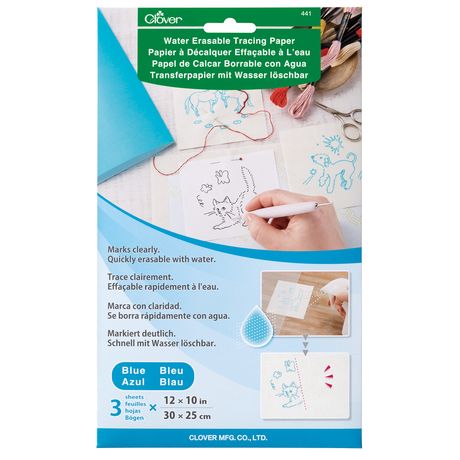 Clover 441 Water Eraseable Tracing Paper