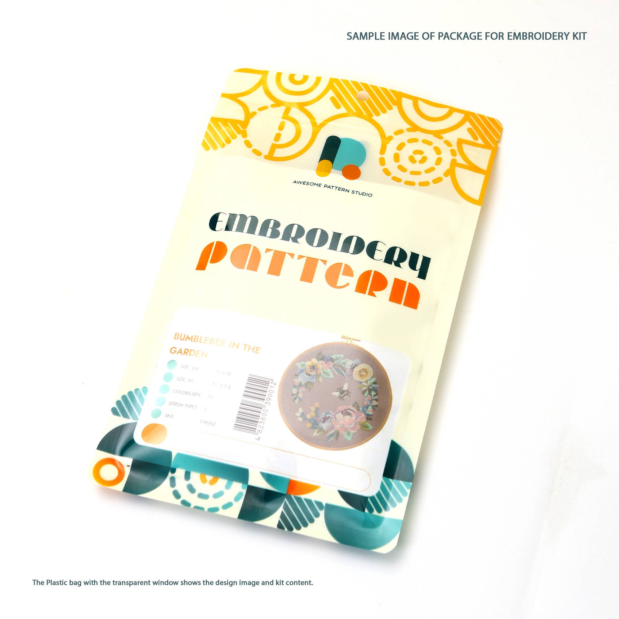 Field of Sheep Embroidery Kit