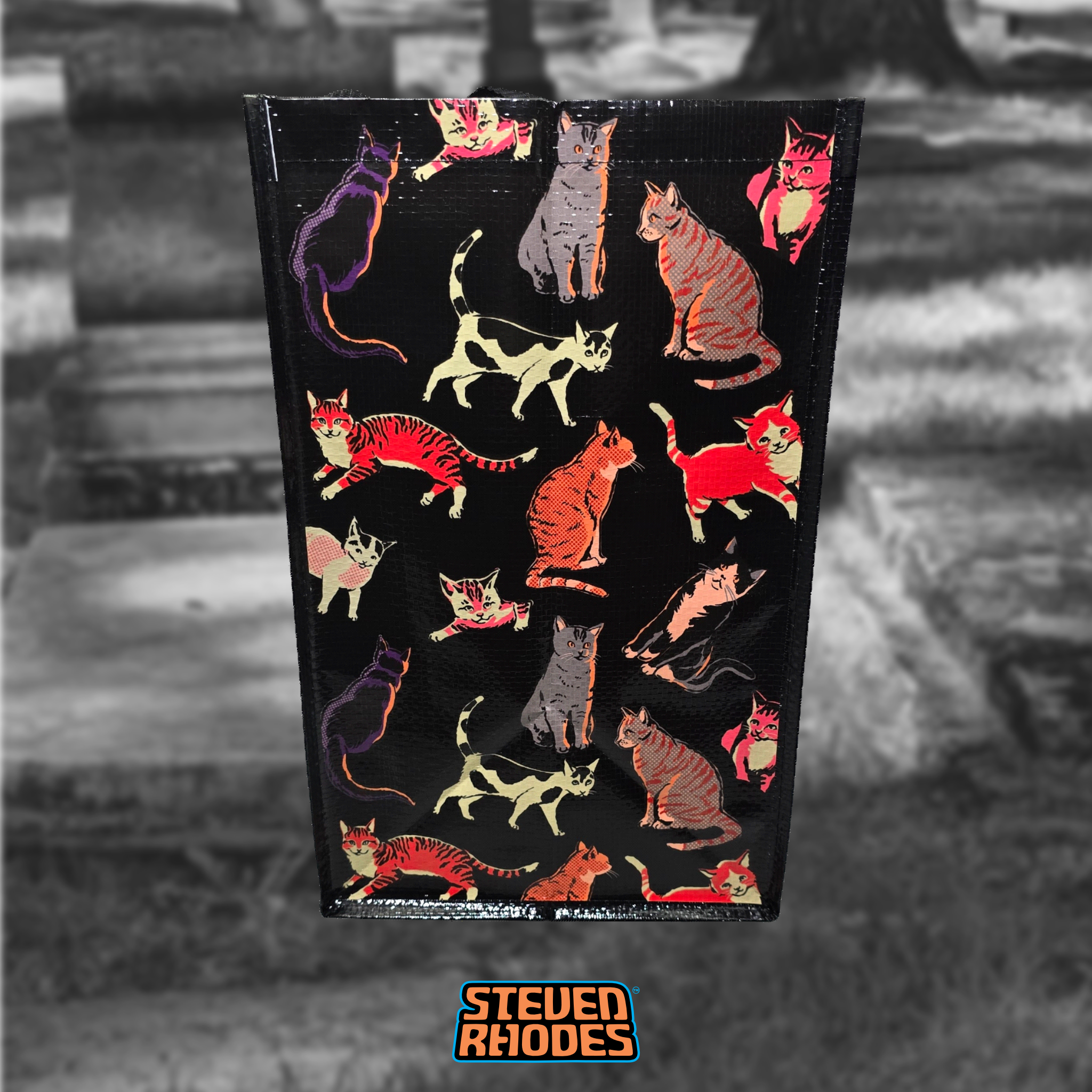 Purr-a-normal Grocery Tote