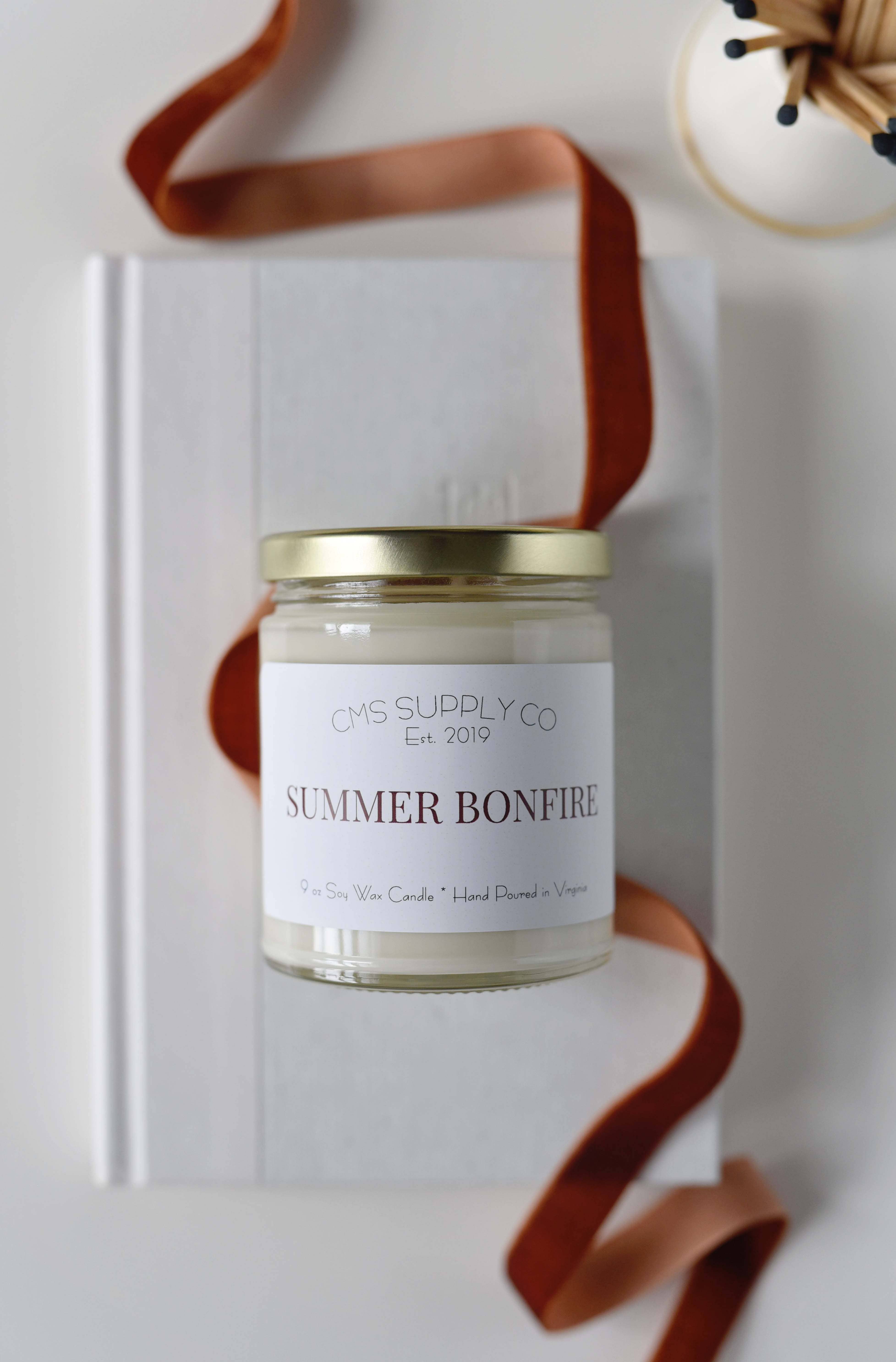 Summer Bonfire Soy Wax Candle