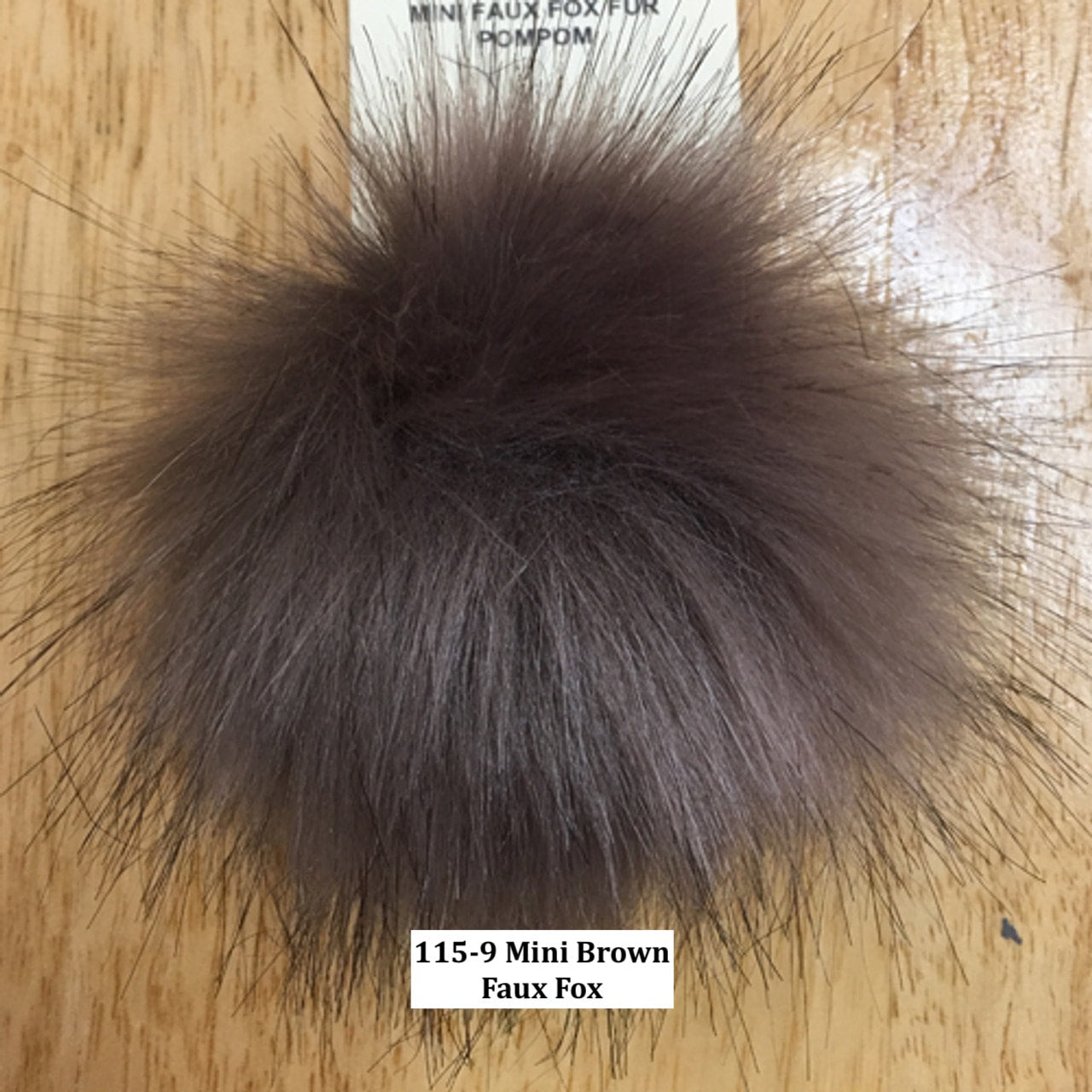 McPorter Faux Fur Pom Pom