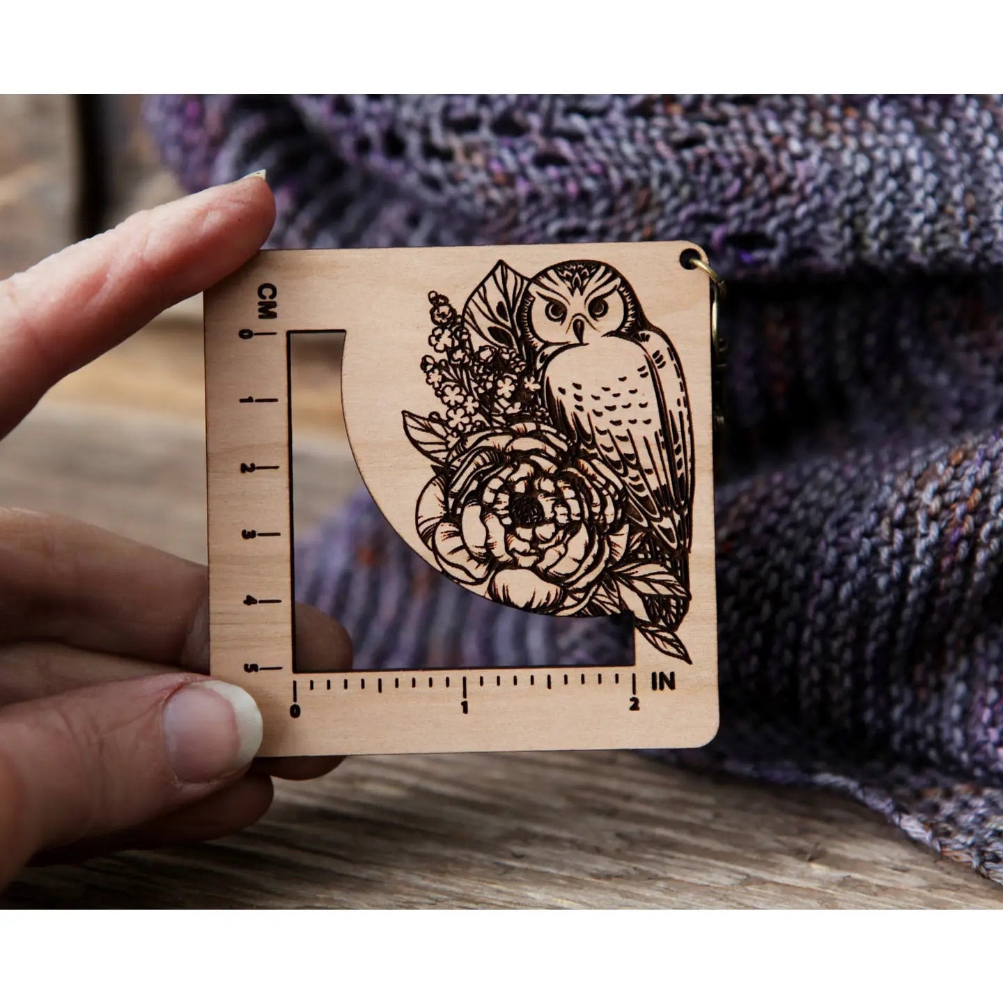 Sunrise Grove Stitch Gauge rulers