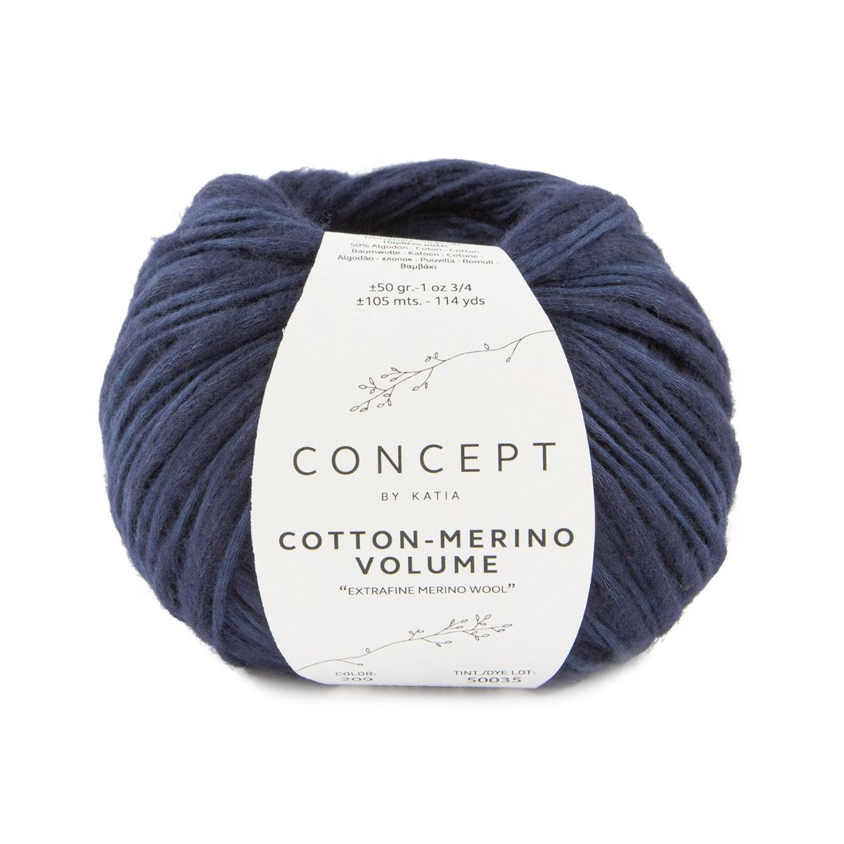 Katia Cotton-Merino Volume: CONCEPT Thick and Thin Yarn