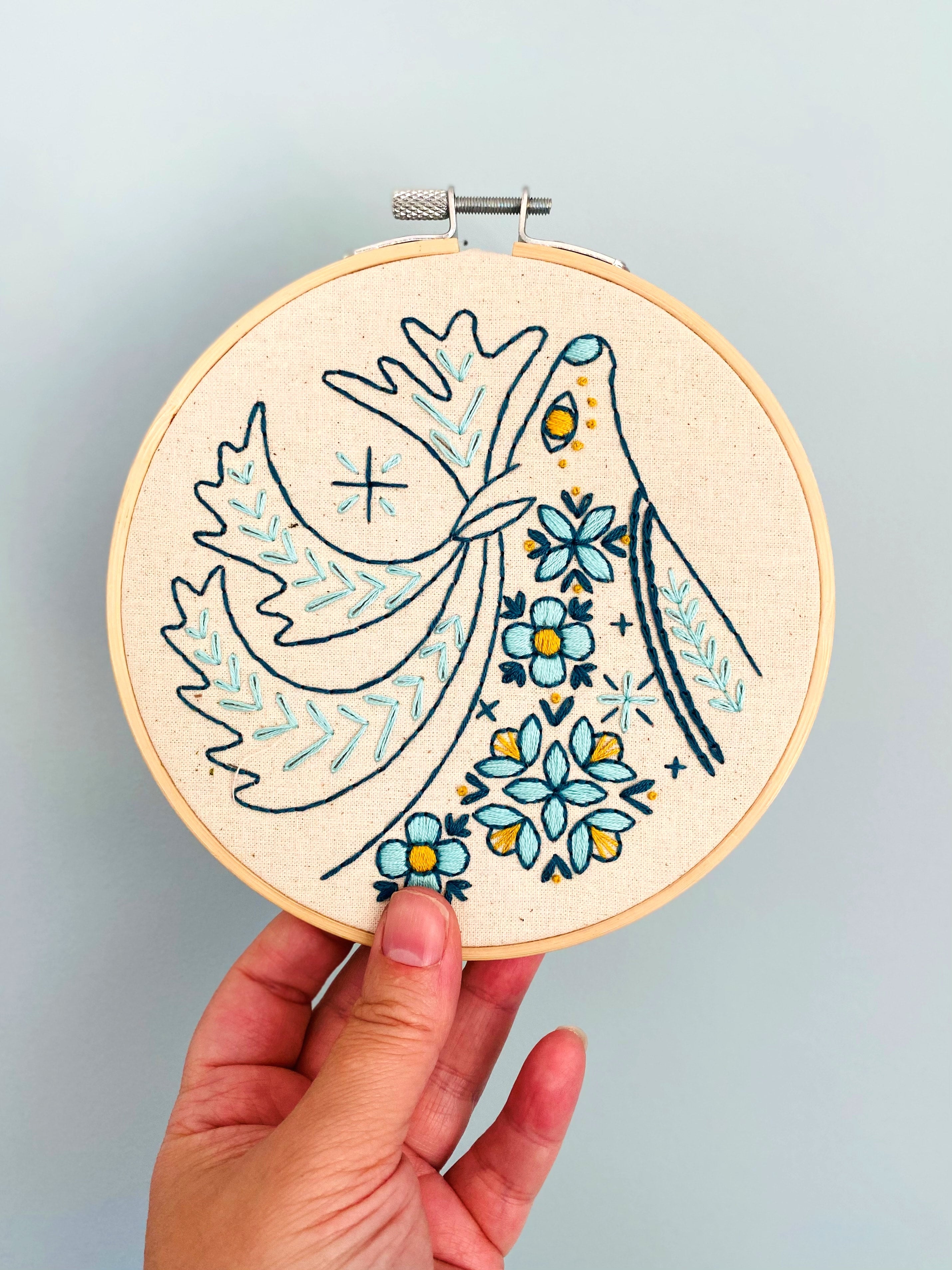 Hook, Line & Tinker Embroidery Kit