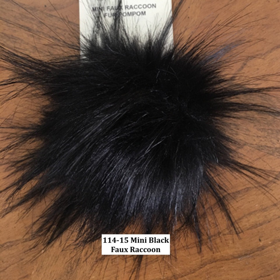 McPorter Faux Fur Pom Pom