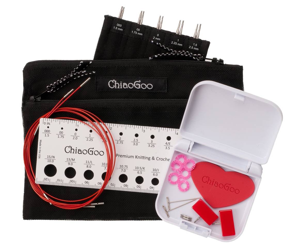 Chiaogoo Interchangeable Set, 5" Twist Tips (Metal)