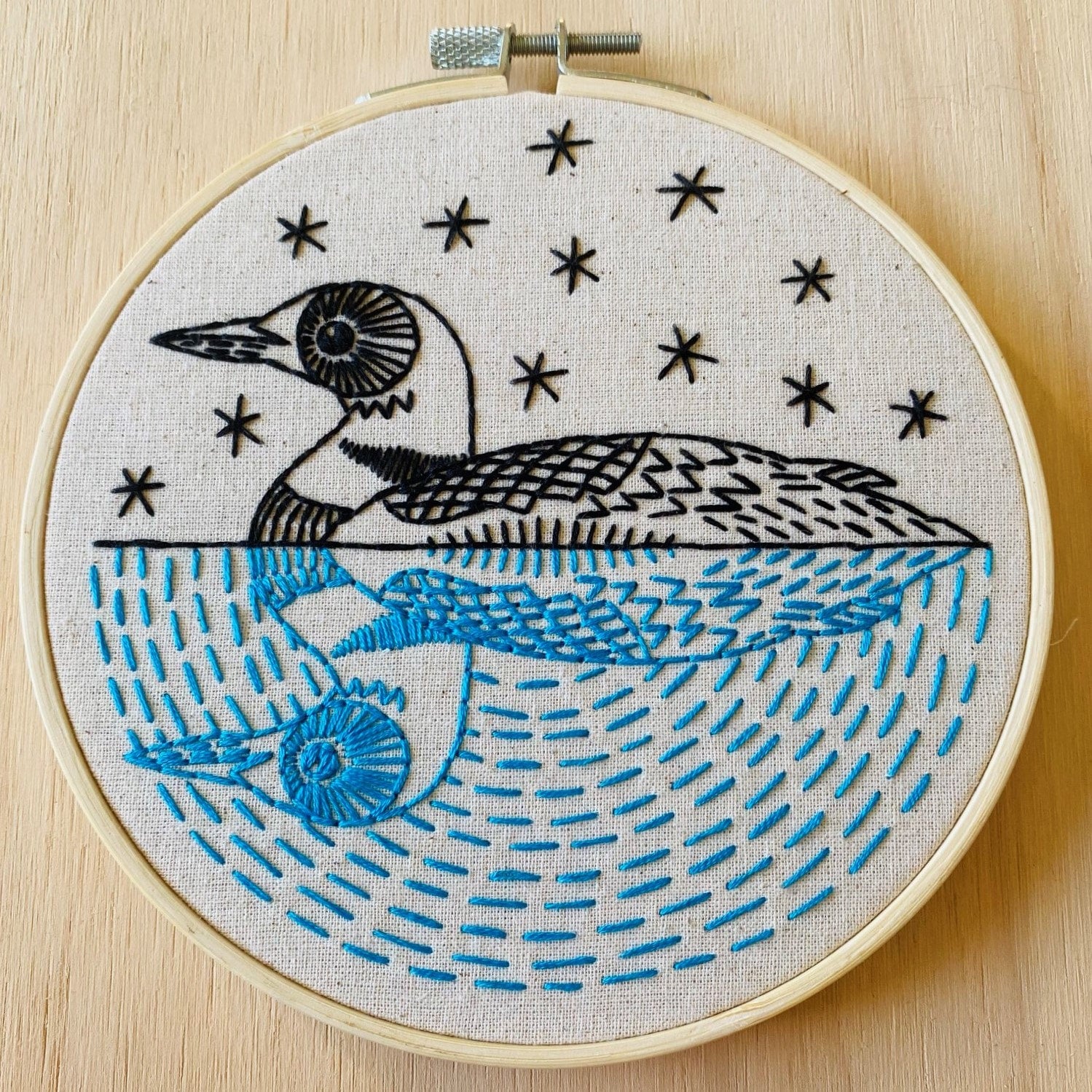 Hook, Line & Tinker Embroidery Kit