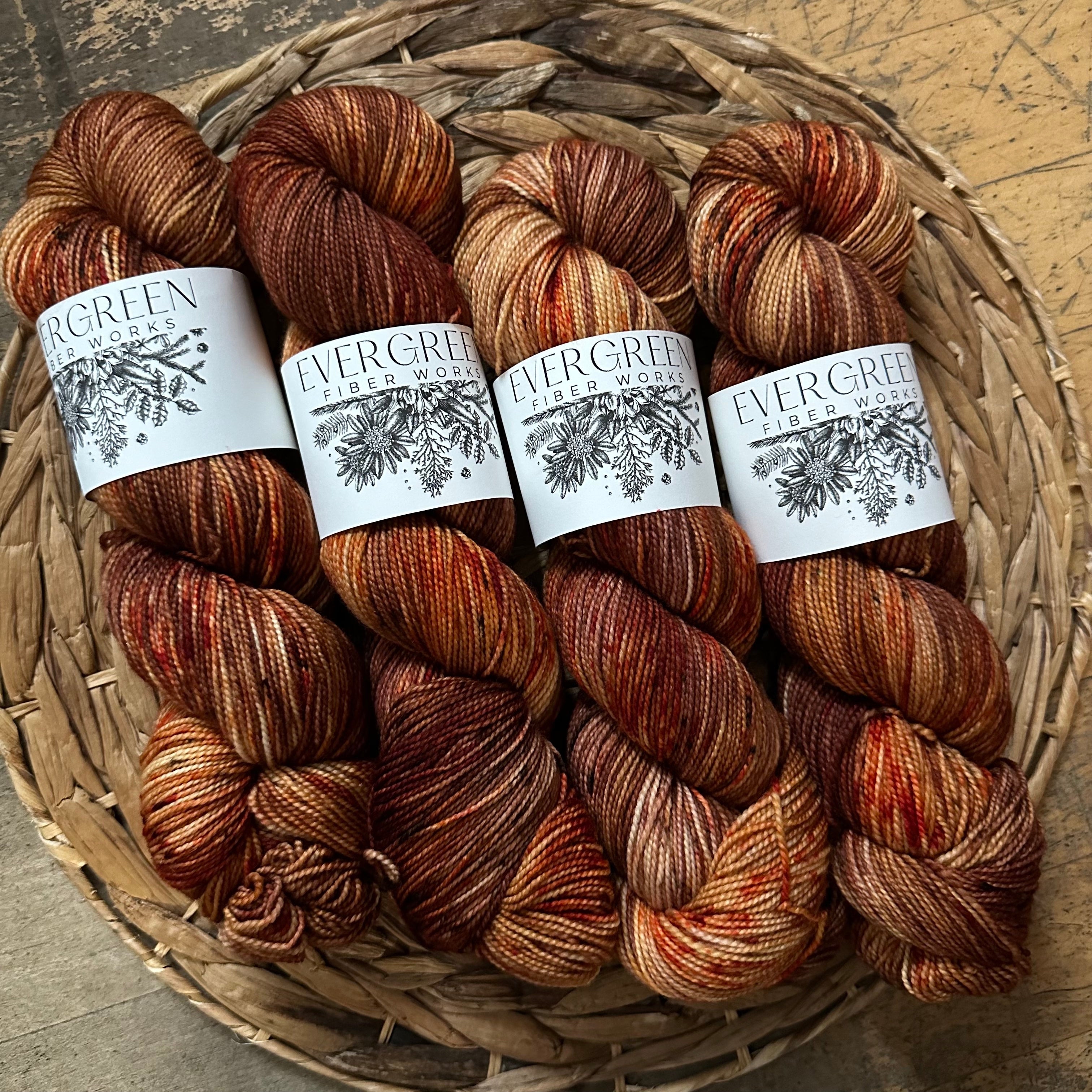 Evergreen Fiberworks 80/20 Hemlock Sock