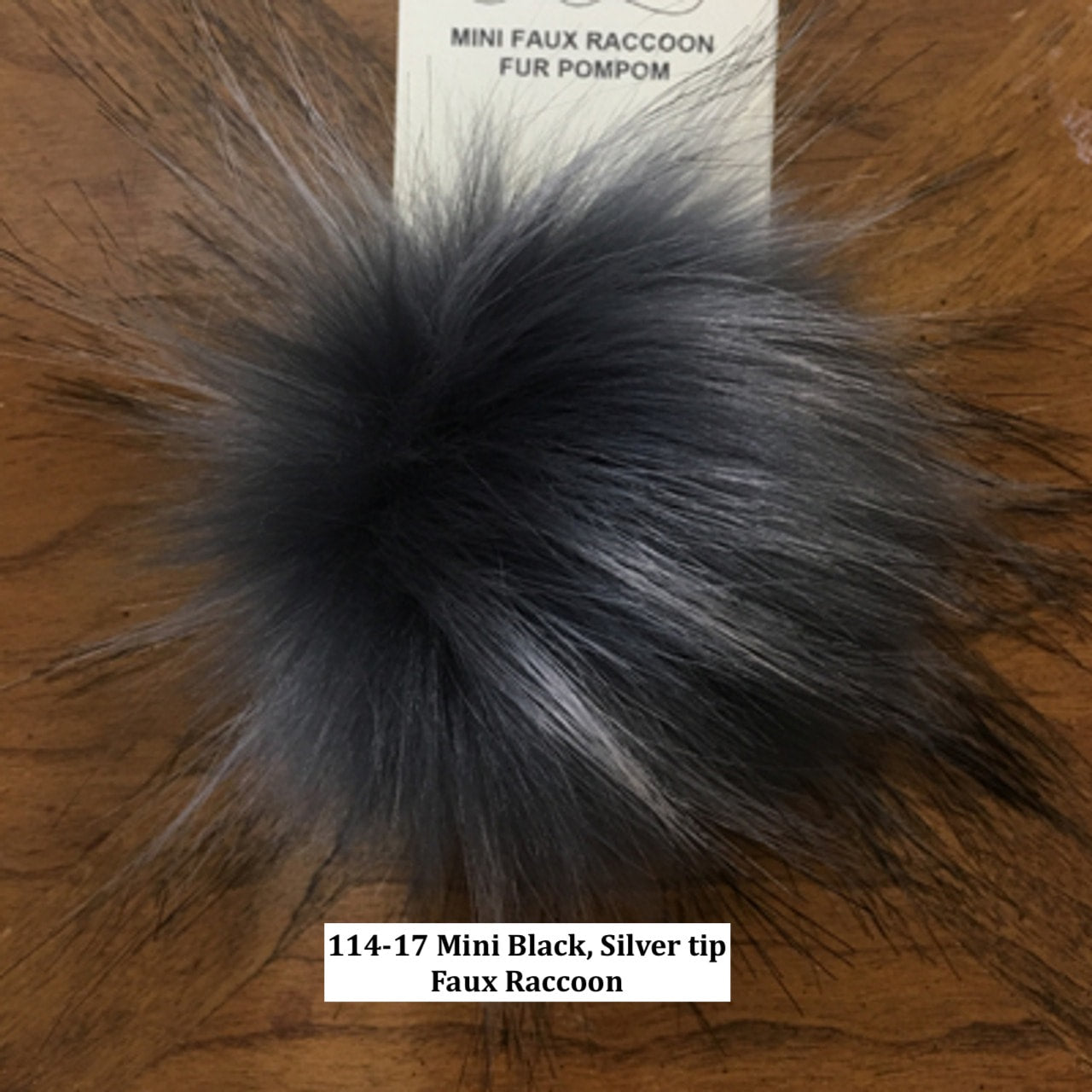 McPorter Faux Fur Pom Pom