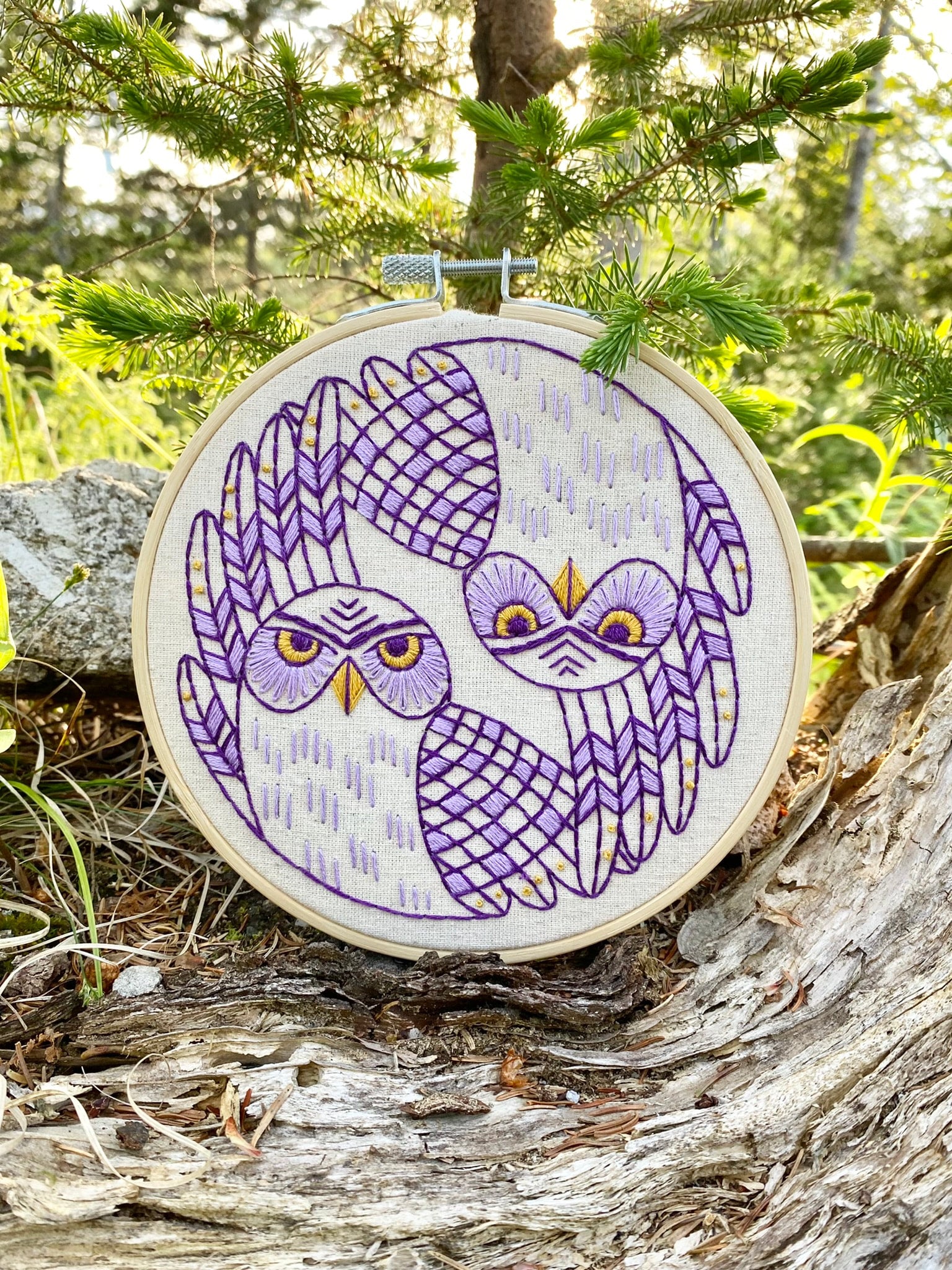 Hook, Line & Tinker Embroidery Kit