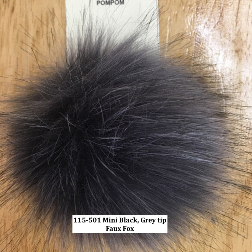 McPorter Faux Fur Pom Pom