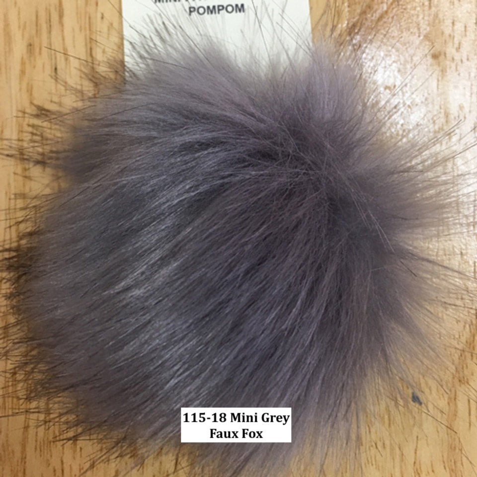McPorter Faux Fur Pom Pom