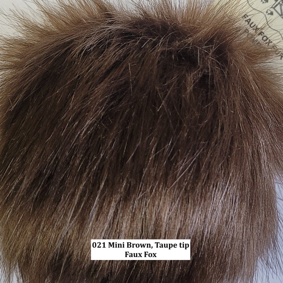 McPorter Faux Fur Pom Pom